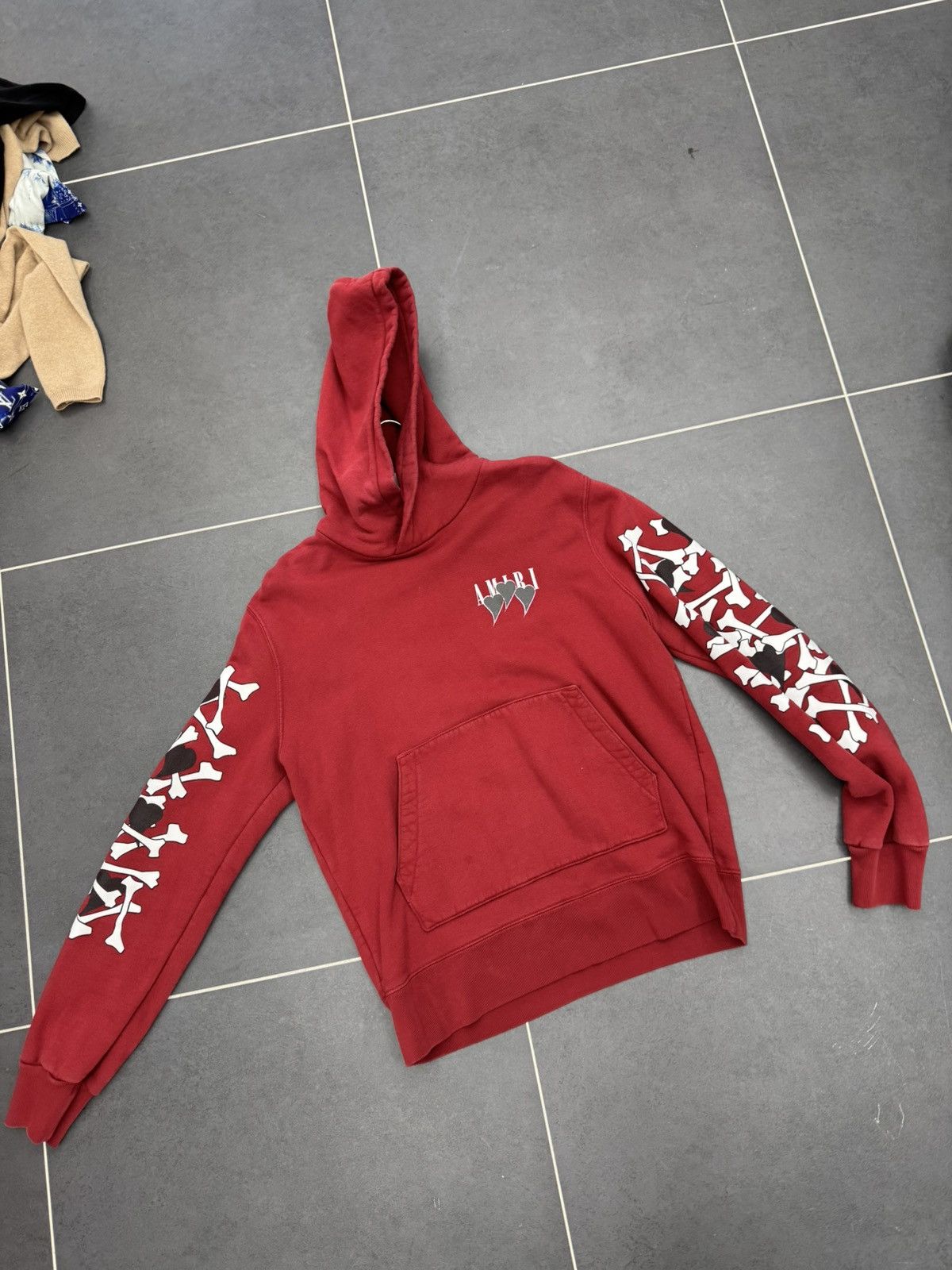 Amiri Amiri hearts and bones hoodie Size US S / EU 44-46 / 1 - 2 Thumbnail