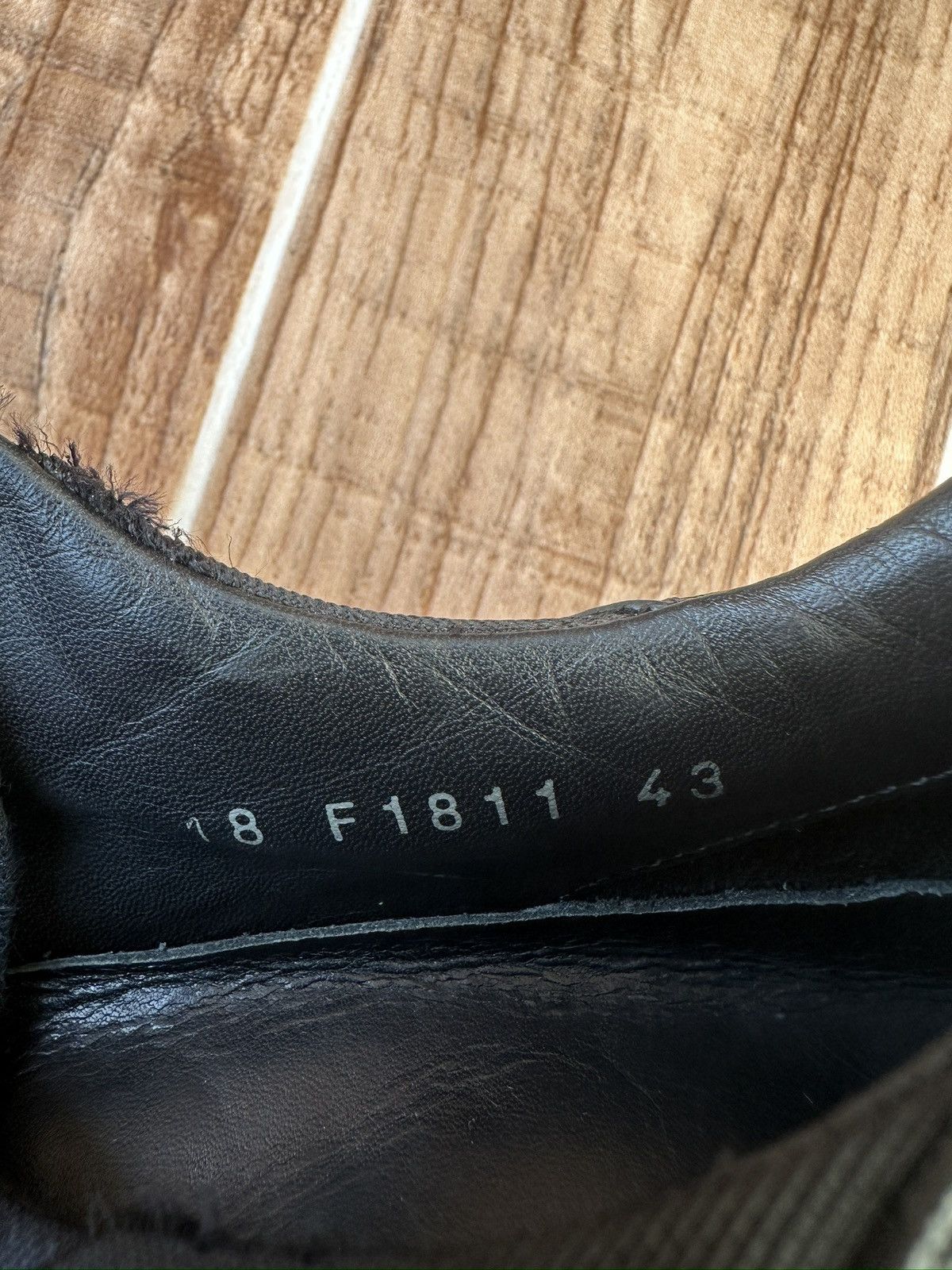 Rick Owens Rick Owens Ss19 Vintage Runner Black Low top Sneaks Size US 10 / EU 43 - 18 Thumbnail