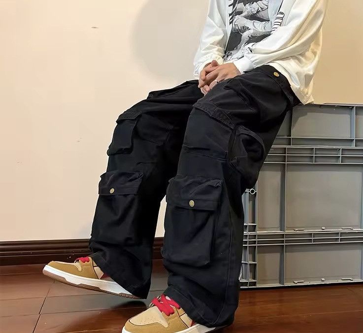Japanese Brand Multipocket Cargo Pant Size US 27 - 6 Thumbnail