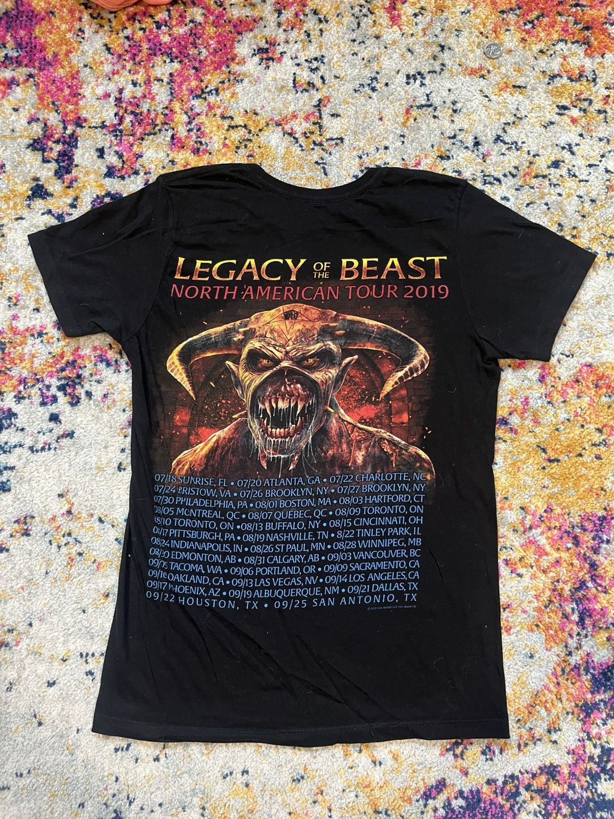 Vintage Iron Maiden Shirt Small Size US S / EU 44-46 / 1 - 3 Thumbnail