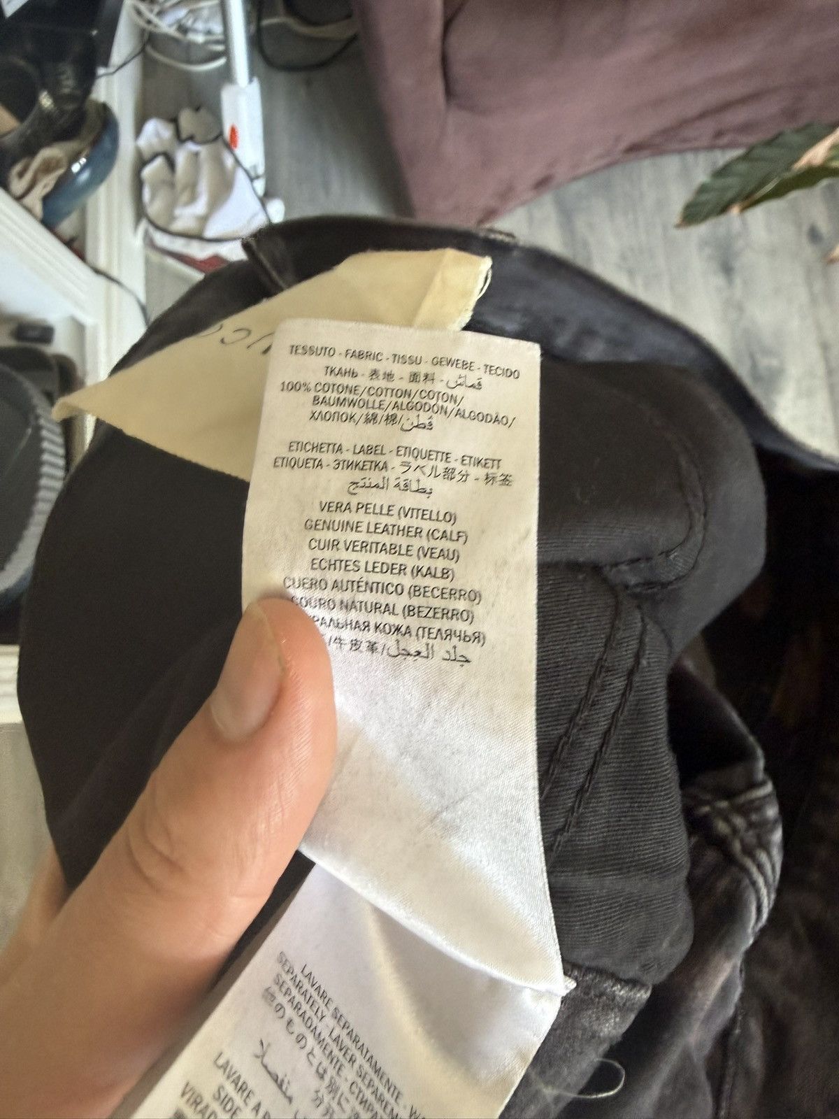 Gucci Bleached Black Slim Jeans with Paint Effect Size US 30 / EU 46 - 12 Thumbnail