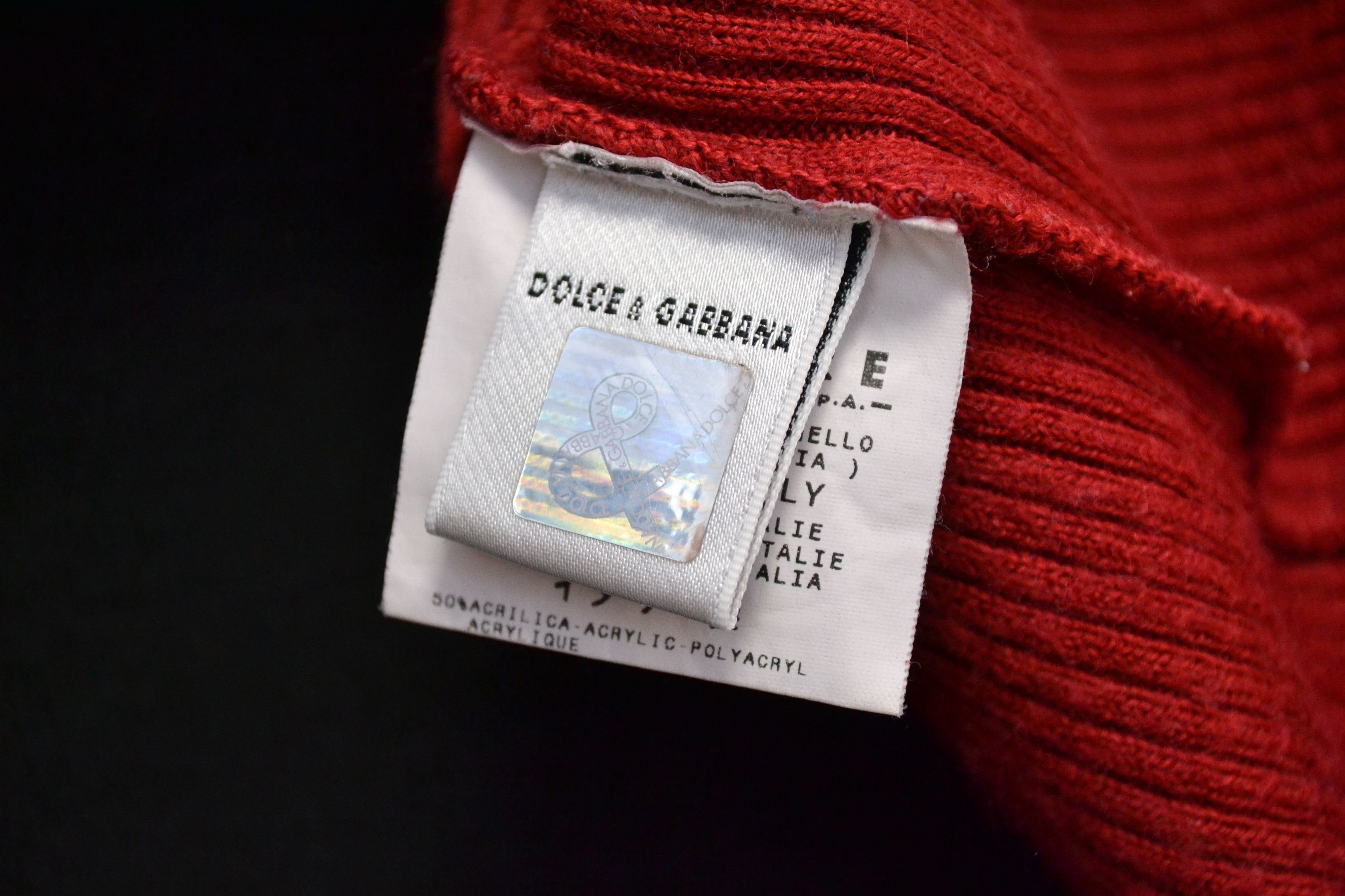 Dolce & Gabbana Vintage Dolce&Gabbana D&G Y2K Wool Sweater Size M / US 6-8 / IT 42-44 - 5 Thumbnail