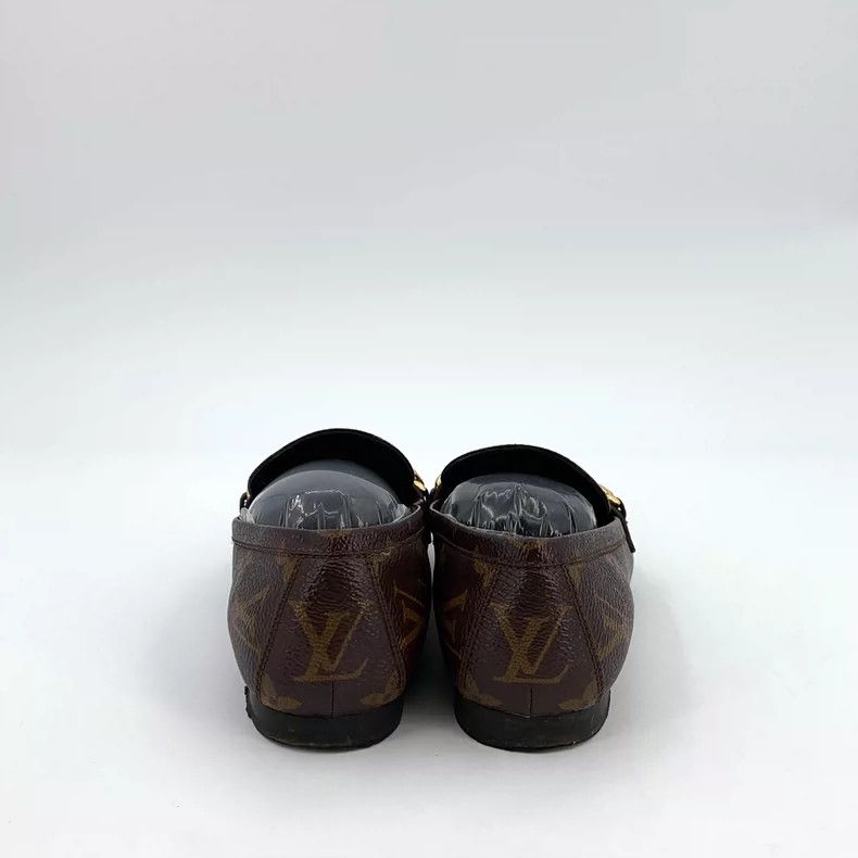Louis Vuitton Louis Vuitton Dark brown logo presbyopic full print chain Size US 12 / IT 42 - 4 Thumbnail