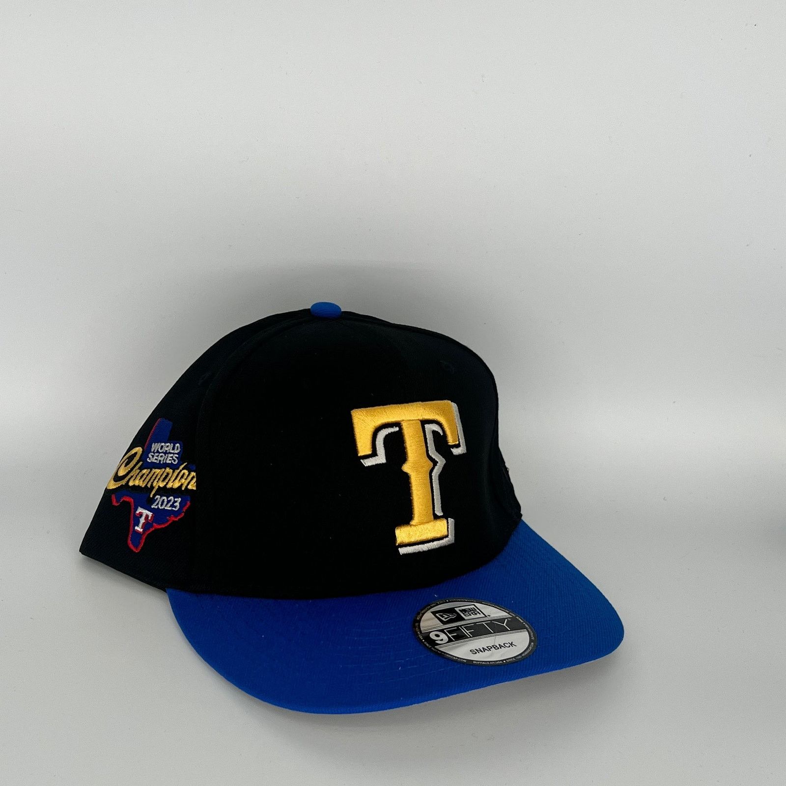 New Era Black Blue Texas Rangers World Series Champions 2023 New Era Size ONE SIZE - 1 Thumbnail