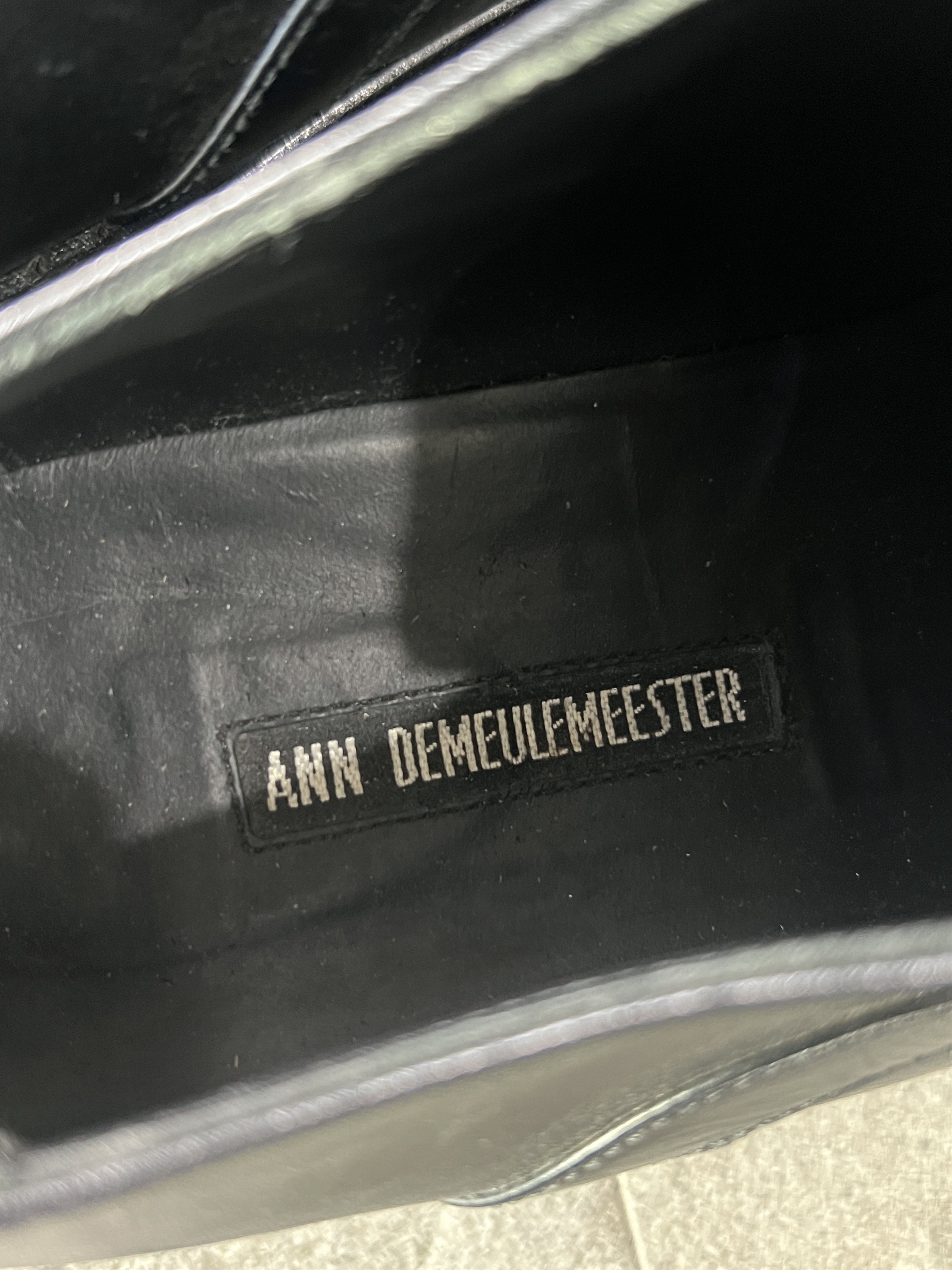 Ann Demeulemeester Ann Demeulemeester Platform Derby Shoes Black EU42 Size US 9 / EU 42 - 10 Thumbnail