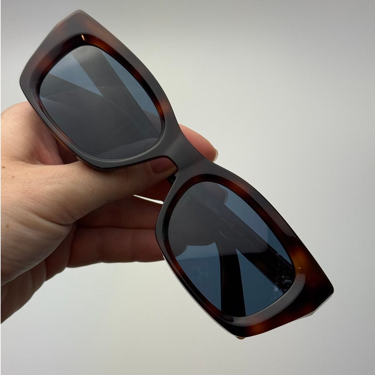 Dior NEW Dior Sunglasses DIORMIDNIGHT S3I 26B0 Honey Havana/Blue Size ONE SIZE - 7 Thumbnail