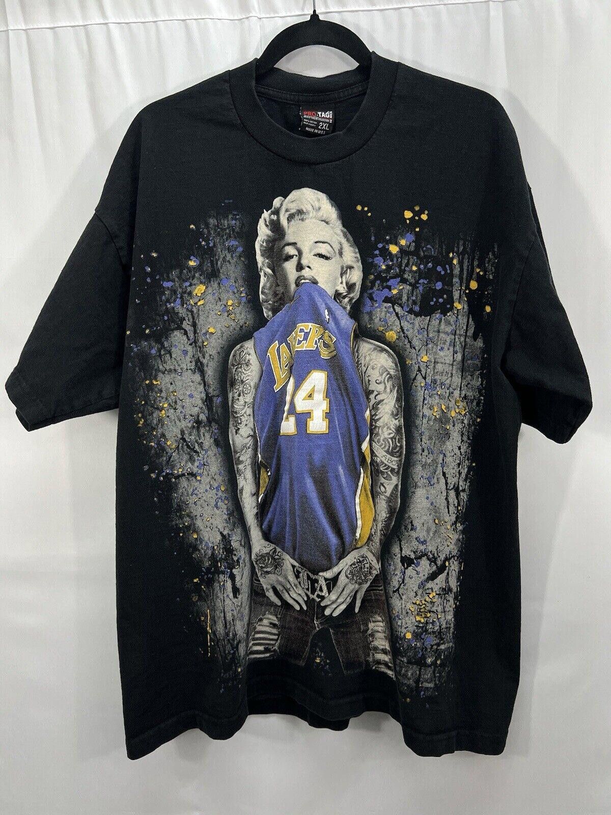 Designer Marilyn Monroe Kobe Bryant LA Lakers Size 2XL, #TG Size US XXL / EU 58 / 5 - 1 Thumbnail