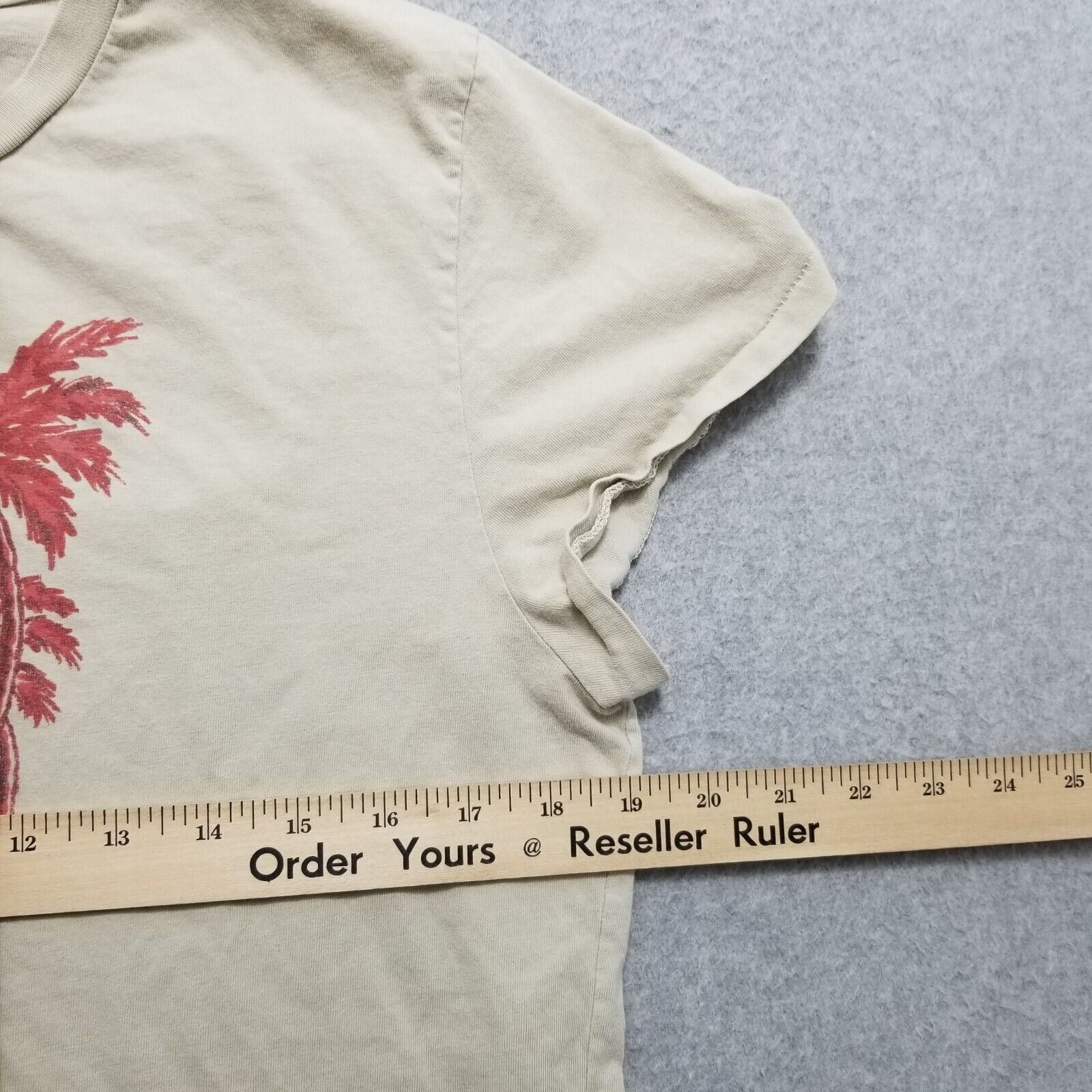 American Eagle Outfitters American Eagle Shirt Womens XL Beige Round Neck Size XL / US 12-14 / IT 48-50 - 10 Thumbnail