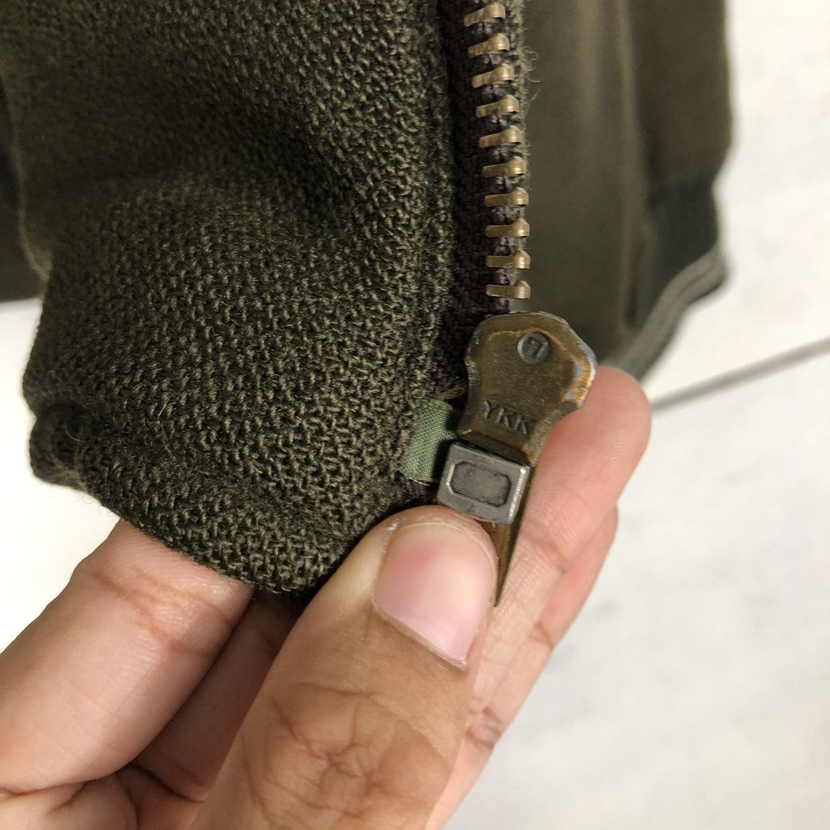 Japanese Brand 🔥VINTAGE WOOL BOMBER JACKET SCOOP SPELL OUT ISSEY MIYAKE Size US M / EU 48-50 / 2 - 19 Thumbnail