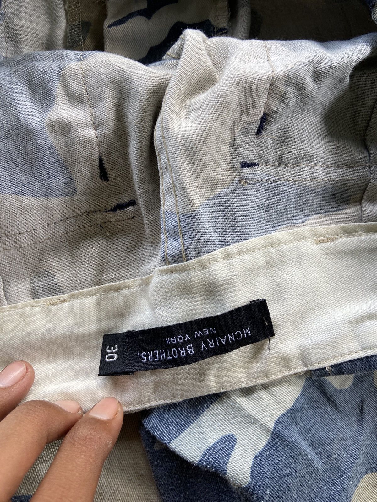 Japanese Brand × Mark McNairy × Vintage Vintage Patchwork Camo McNairy Cargopant Size US 32 / EU 48 - 8 Thumbnail