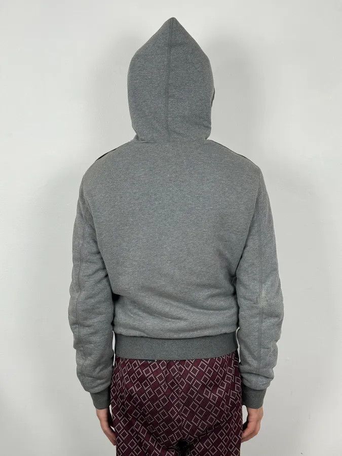 Dolce & Gabbana AW2010 Dolce & Gabbana Grey Technical Leather Hooded Jacket Size US M / EU 48-50 / 2 - 3 Thumbnail