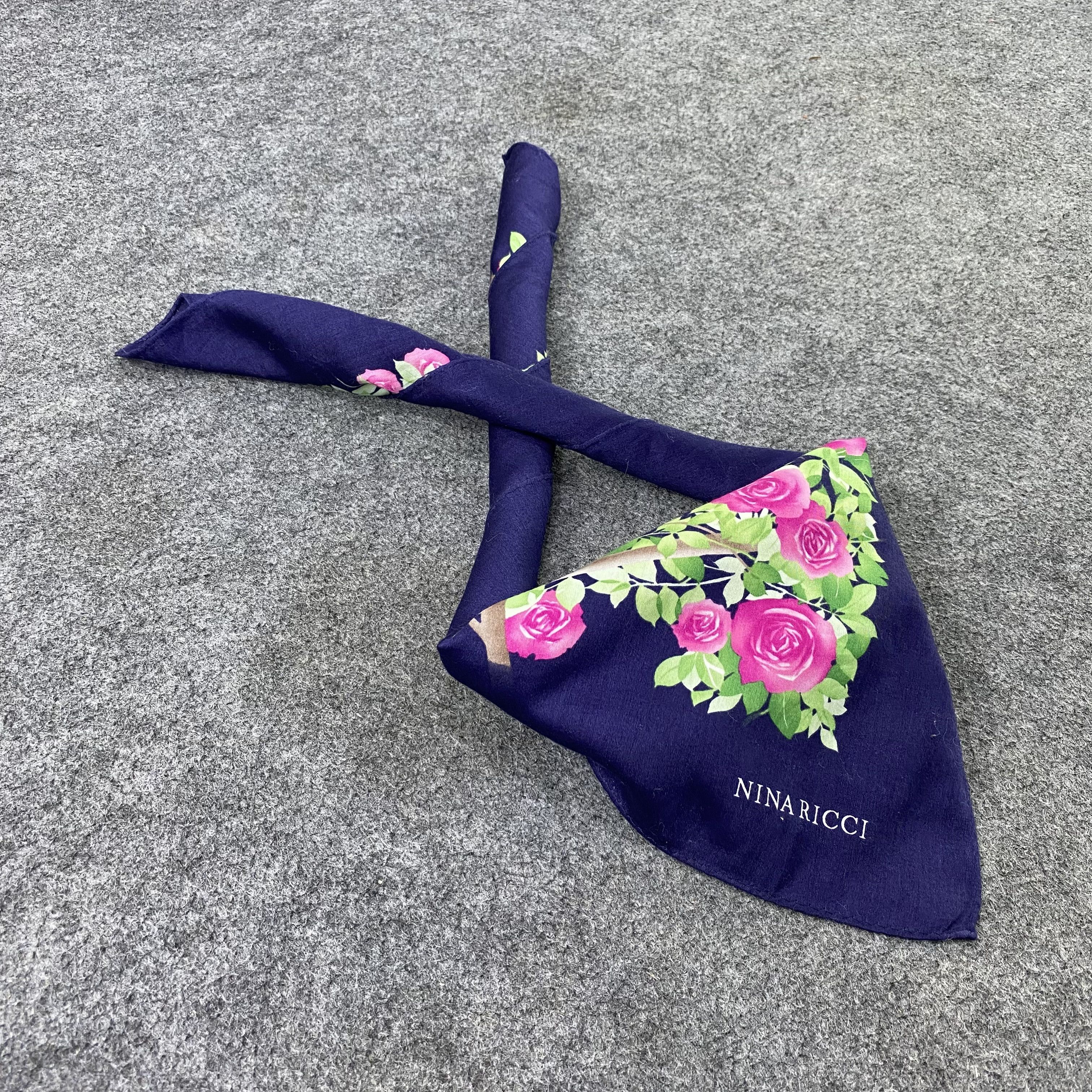 Nina Ricci Nina Ricci Handkerchief / Bandana / Neckerchief C059 Size ONE SIZE - 1 Thumbnail