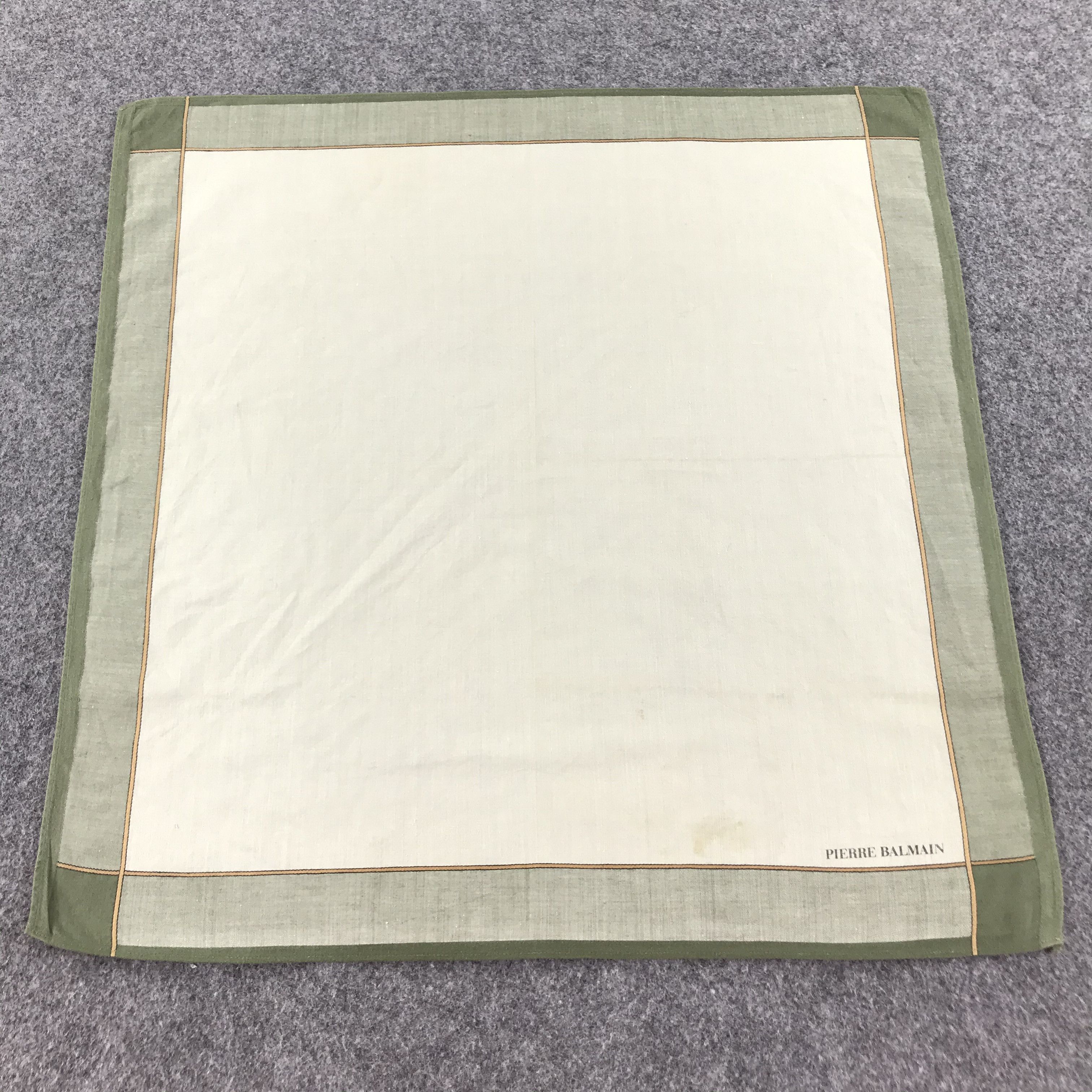Pierre Balmain Pierre Balmain Handkerchief Neckerchief Bandana H148 Size ONE SIZE - 3 Thumbnail