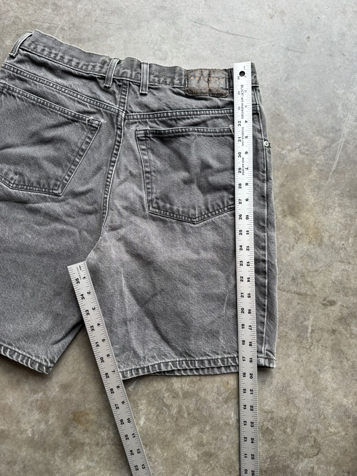 Arizona Jean Co. Vintage 90’s/00’s Arizona Jean Co. Faded Black Jean Shorts Size US 32 / EU 48 - 5 Thumbnail