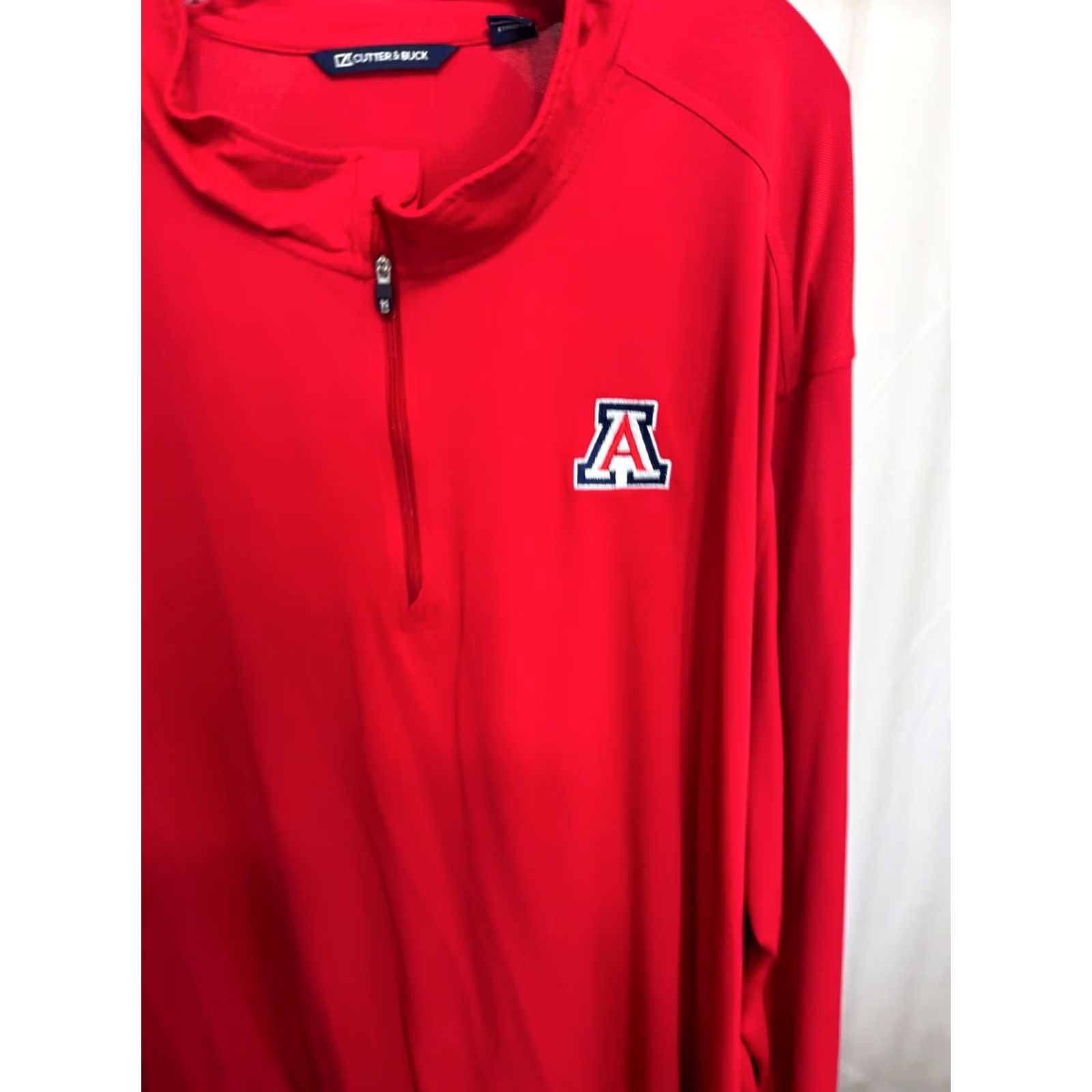 Cutter & Buck Cutter & Buck SWEATER 4XT 4XLT Poly Zippered Los Angeles Angels Shirt Men XS? Size US XXL / EU 58 / 5 - 7 Thumbnail