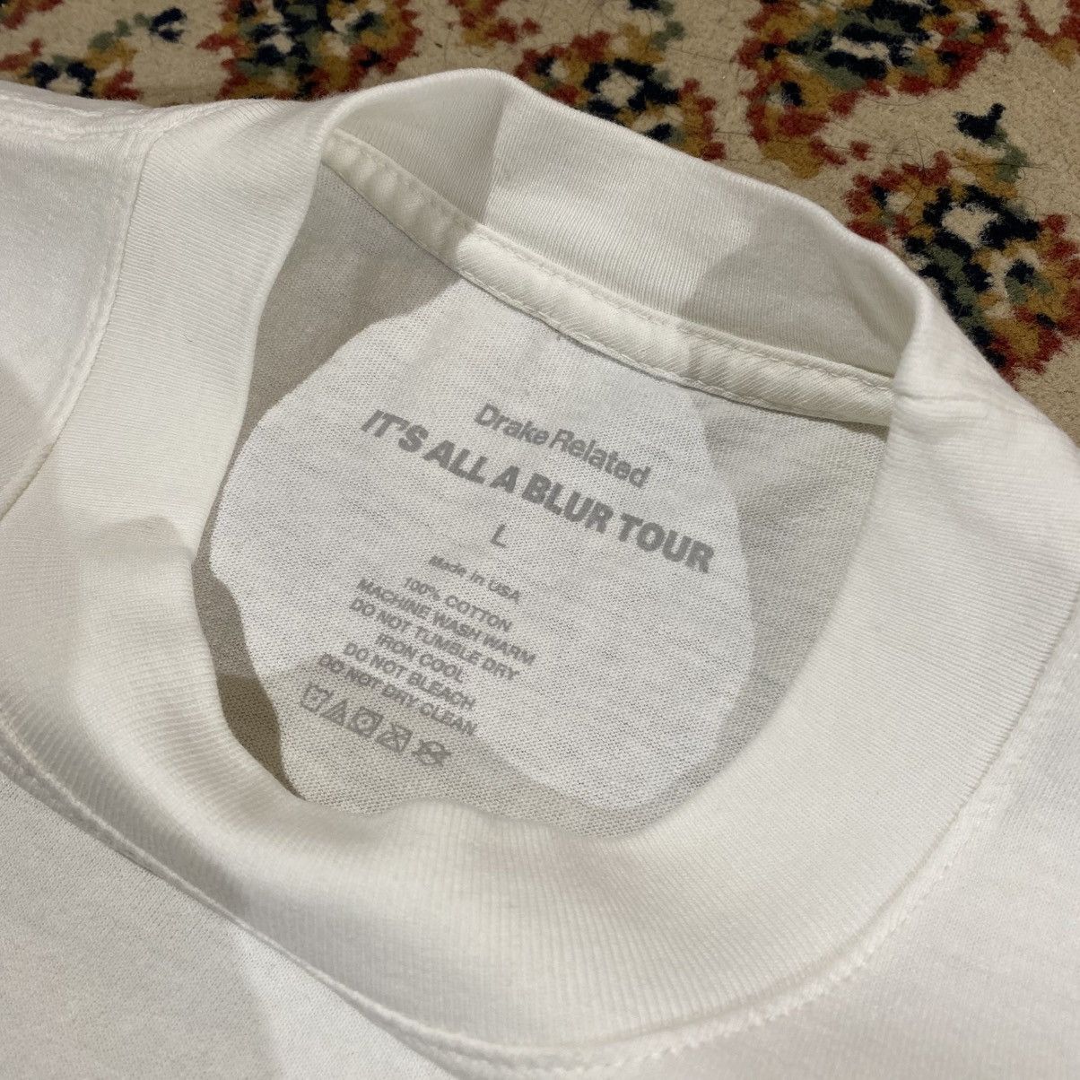Designer × Drake Drake Its All A Blur Tour Tshirt Size US L / EU 52-54 / 3 - 7 Thumbnail