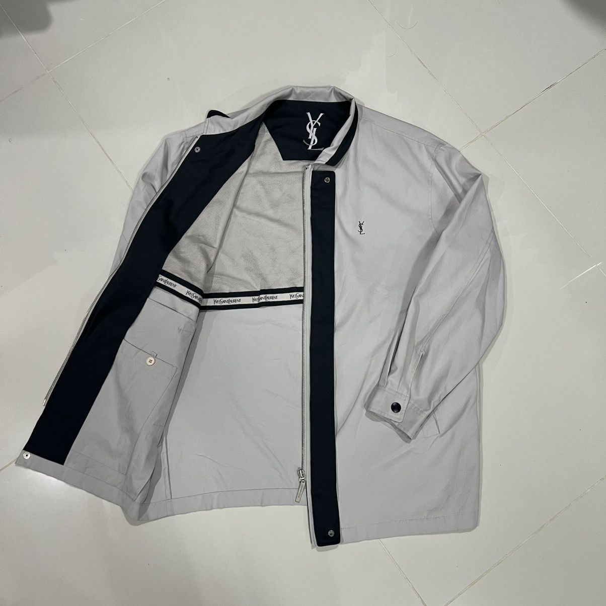 Vintage YSL Vintage Jacket Size US L / EU 52-54 / 3 - 4 Thumbnail