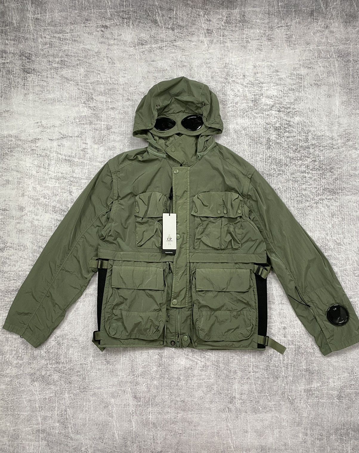 C.P. Company Massimo Osti Military C.P. Company 500 Miglia Chrome R Goggle Utility Jacket Grailed