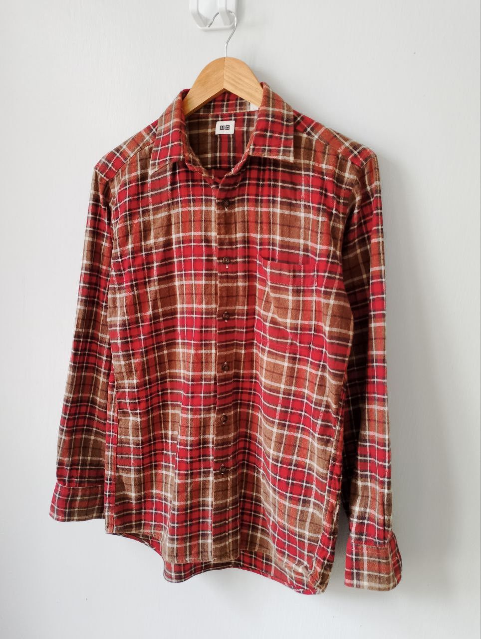 Uniqlo UNIQLO Japan Plaid Multicolour Flannel Size US M / EU 48-50 / 2 - 3 Thumbnail