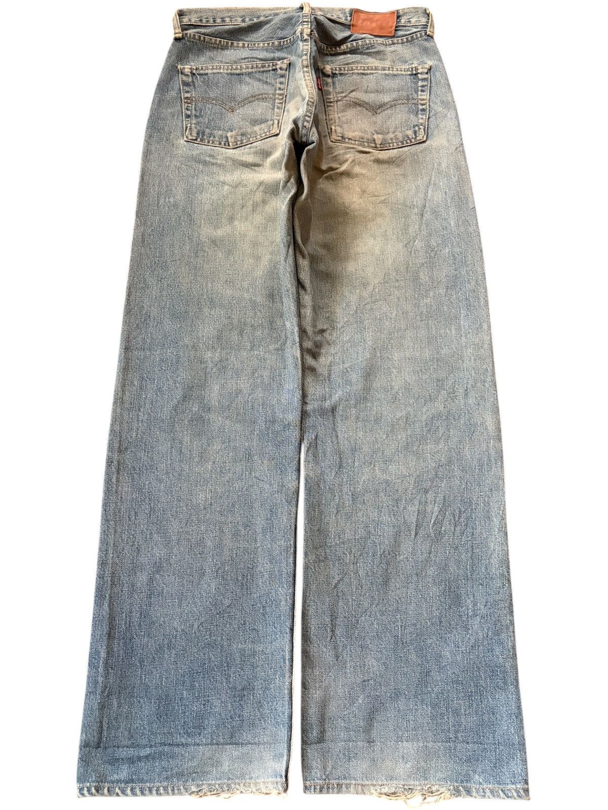 Levi's Vintage 90s Levis 503BXX Big E Selvedge Mud Wash Jeans Size US 31 - 2 Thumbnail