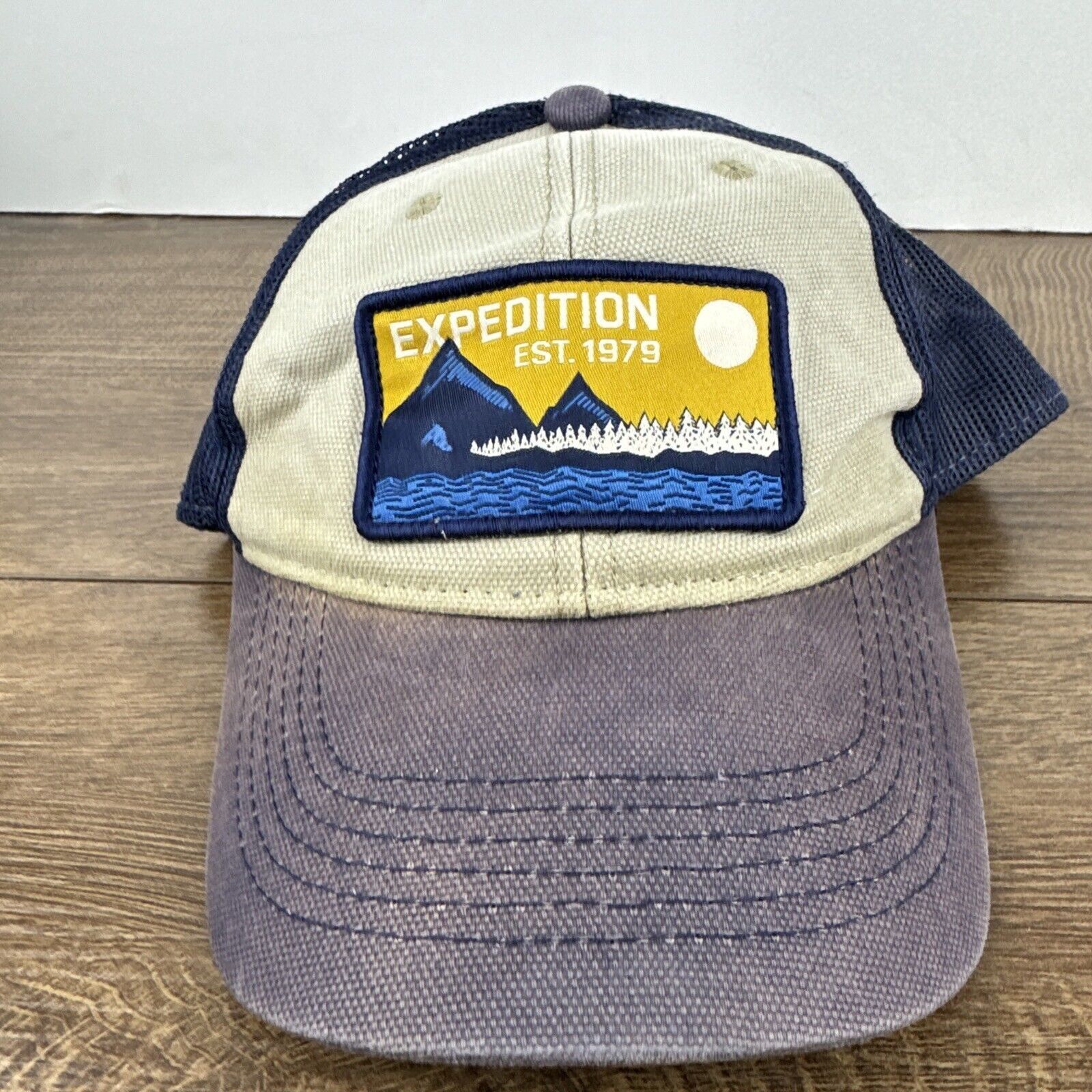Other Expedition 1979 Hat Tan Brown Hat Adjustable Adult Size Hat Size ONE SIZE - 4 Thumbnail