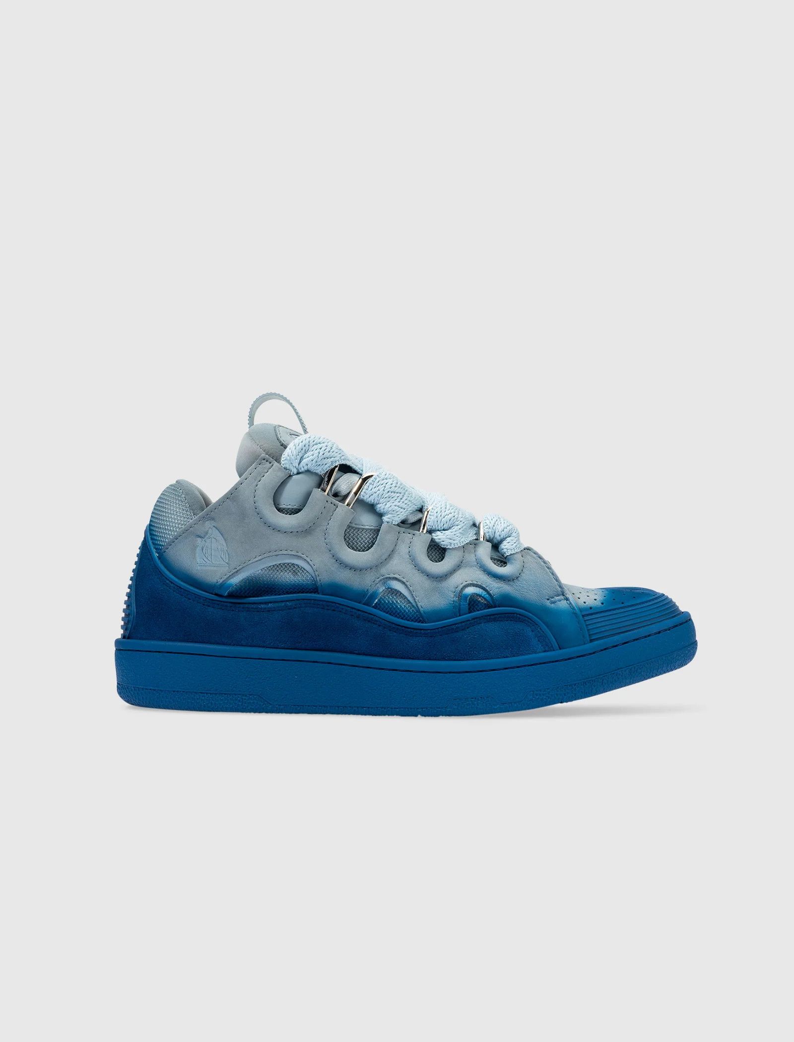 Lanvin o1w1db10125 Crub Low Top Sneakers in Blue Size US 12 / EU 45 - 1 Thumbnail