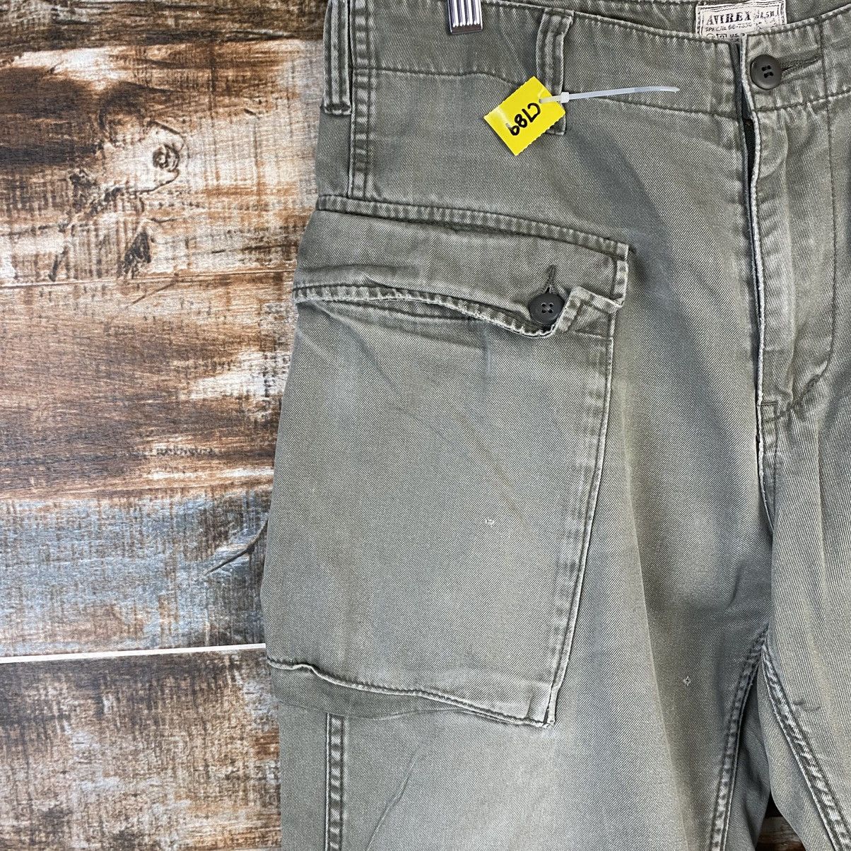 Avirex DL Avirex Green big pocket Cargo Multipocket Pants #C789 Size US 30 / EU 46 - 14 Thumbnail