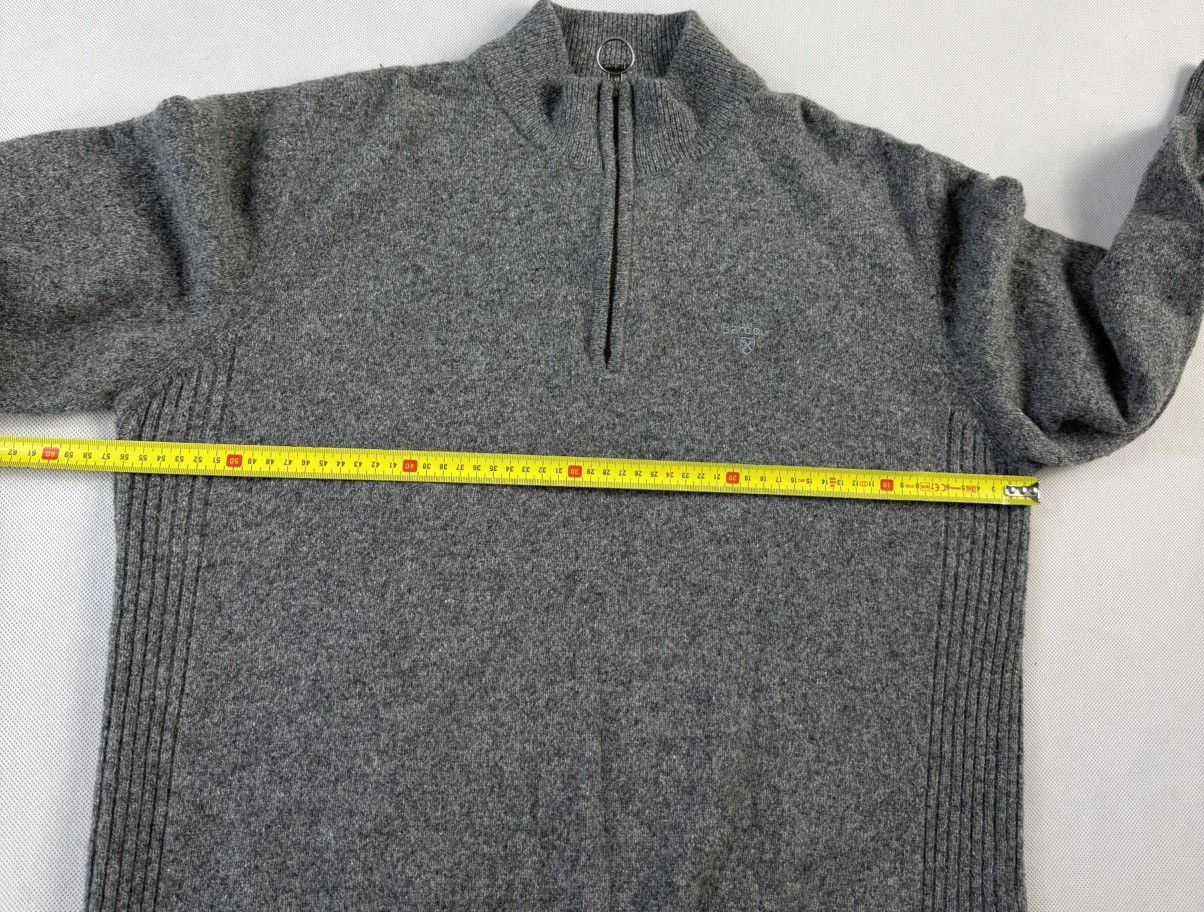 Barbour Barbour Established Half Zip Wool/Silk Sweater Size US L / EU 52-54 / 3 - 7 Thumbnail