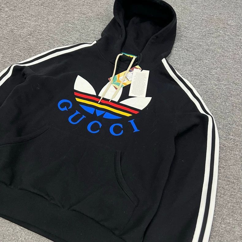 Gucci Gucci x Adidas Color Logo Hoodie-2507 Size US S / EU 44-46 / 1 - 1 Thumbnail