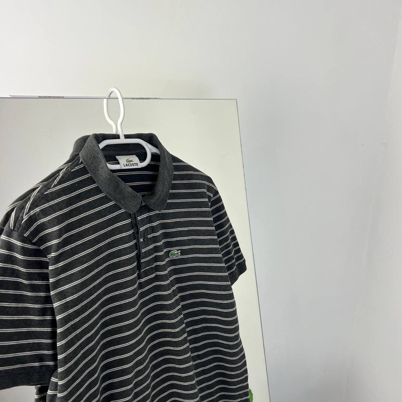 Lacoste Lacoste Striped Polo Vintage Luxury Y2k Style Size US XL / EU 56 / 4 - 2 Thumbnail