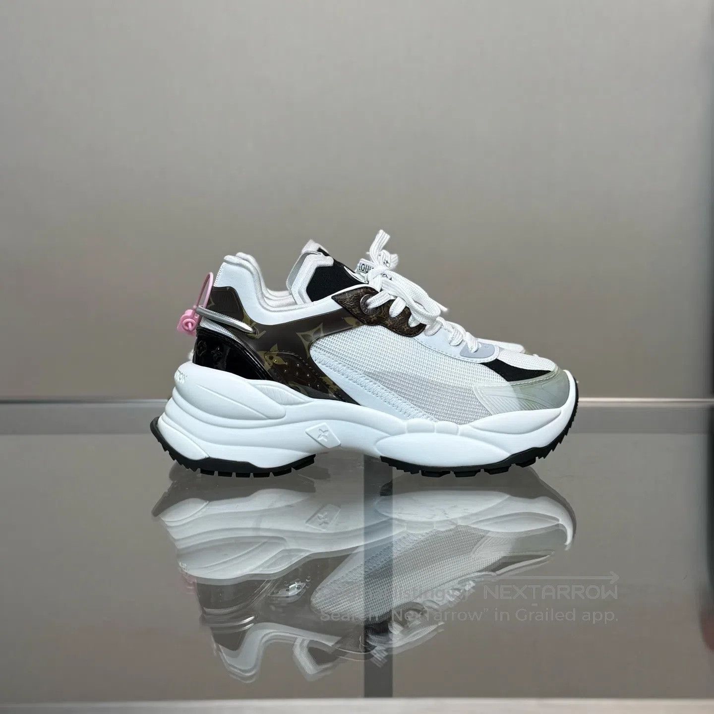 Louis Vuitton Louis Vuitton Run55 Dad Shoes Size US 4.5 / IT 34.5 - 3 Thumbnail