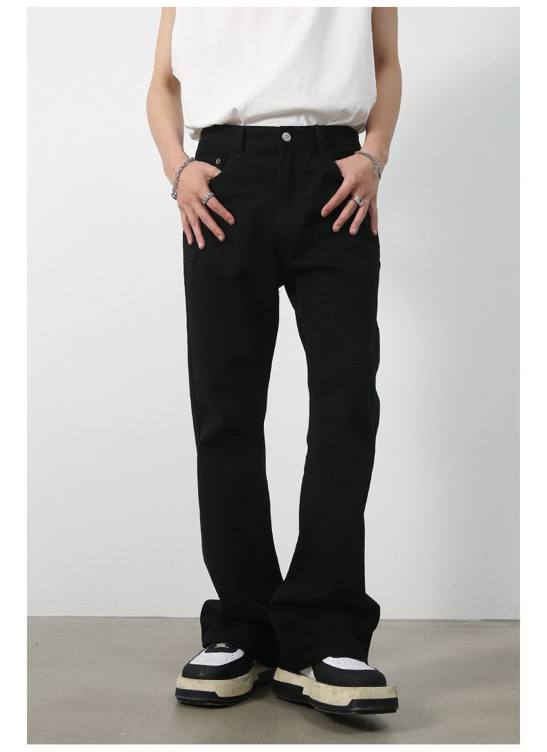Japanese Brand Japanese retro all-match wide-leg flared washed jeans Size US 32 / EU 48 - 1 Thumbnail