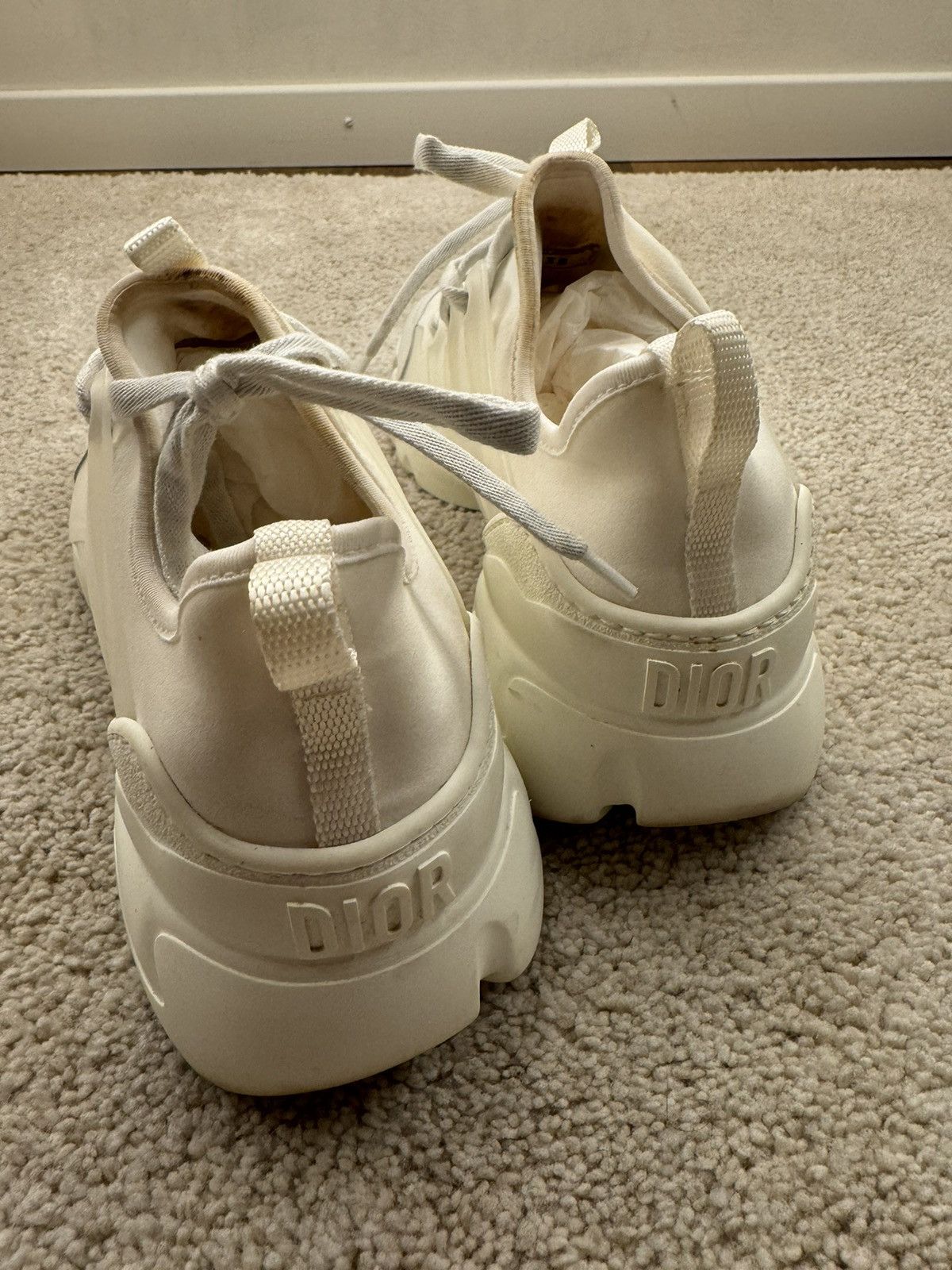 Dior 🌟 Christian Dior D-Connect Sneakers Size US 8 / IT 38 - 4 Thumbnail