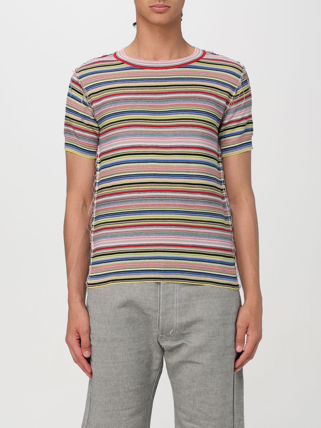 image of Maison Margiela Sweater Men Striped (Size Medium)