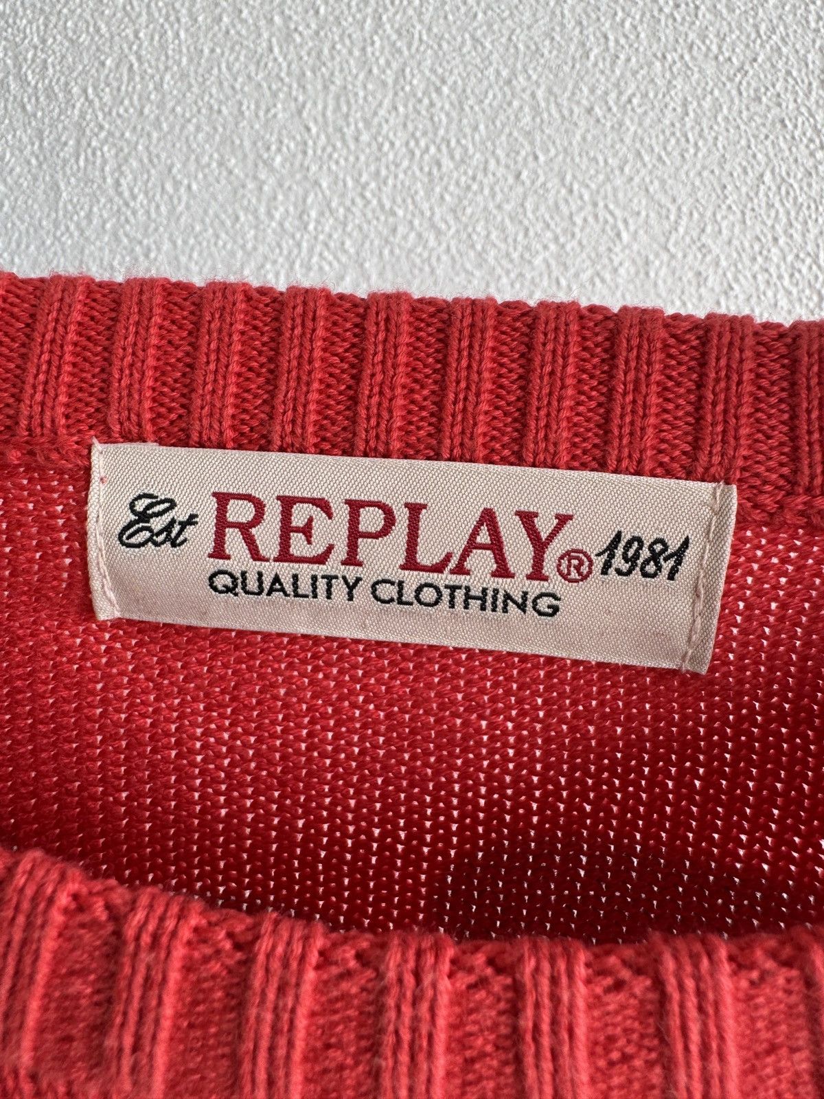 Replay Replay Authorized Service Sweater Hand Knit Size US S / EU 44-46 / 1 - 6 Thumbnail