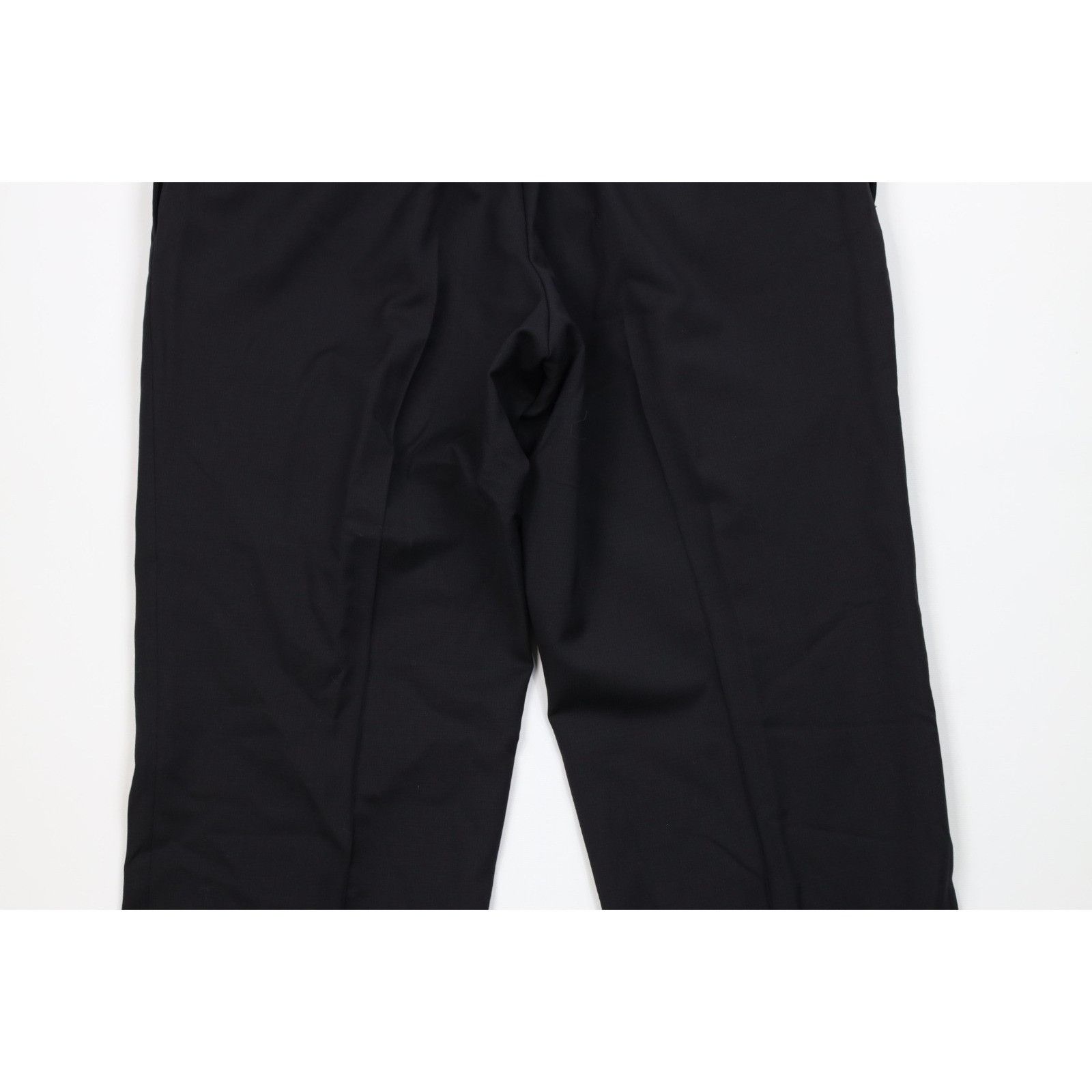 Calvin Klein Calvin Klein 2 Piece Wool Wedding Suit Black Size 40R - 16 Thumbnail