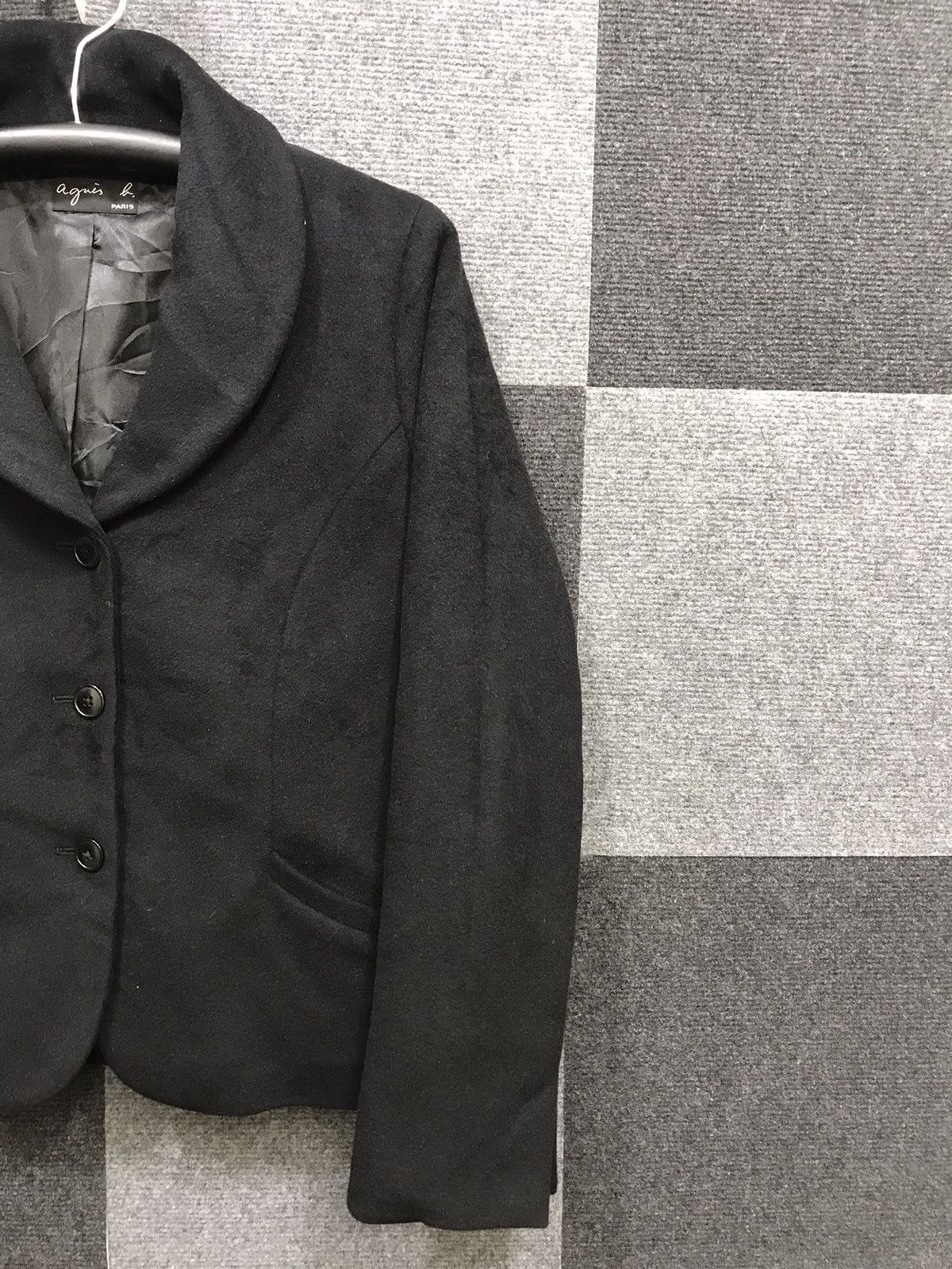 agnes b. Agnes b Shawl Collar Blazer Size XS / US 0-2 / IT 36-38 - 2 Thumbnail