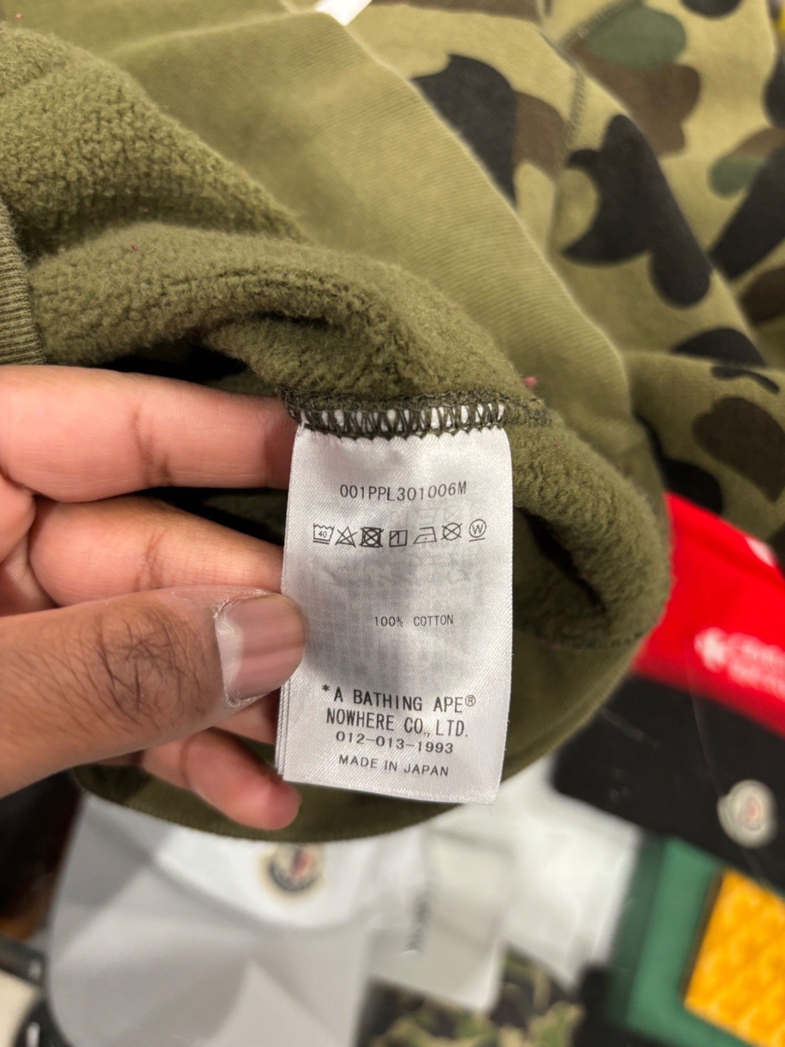 Bape Bape 1st Camo Pullover Hoodie Green Size US S / EU 44-46 / 1 - 9 Thumbnail