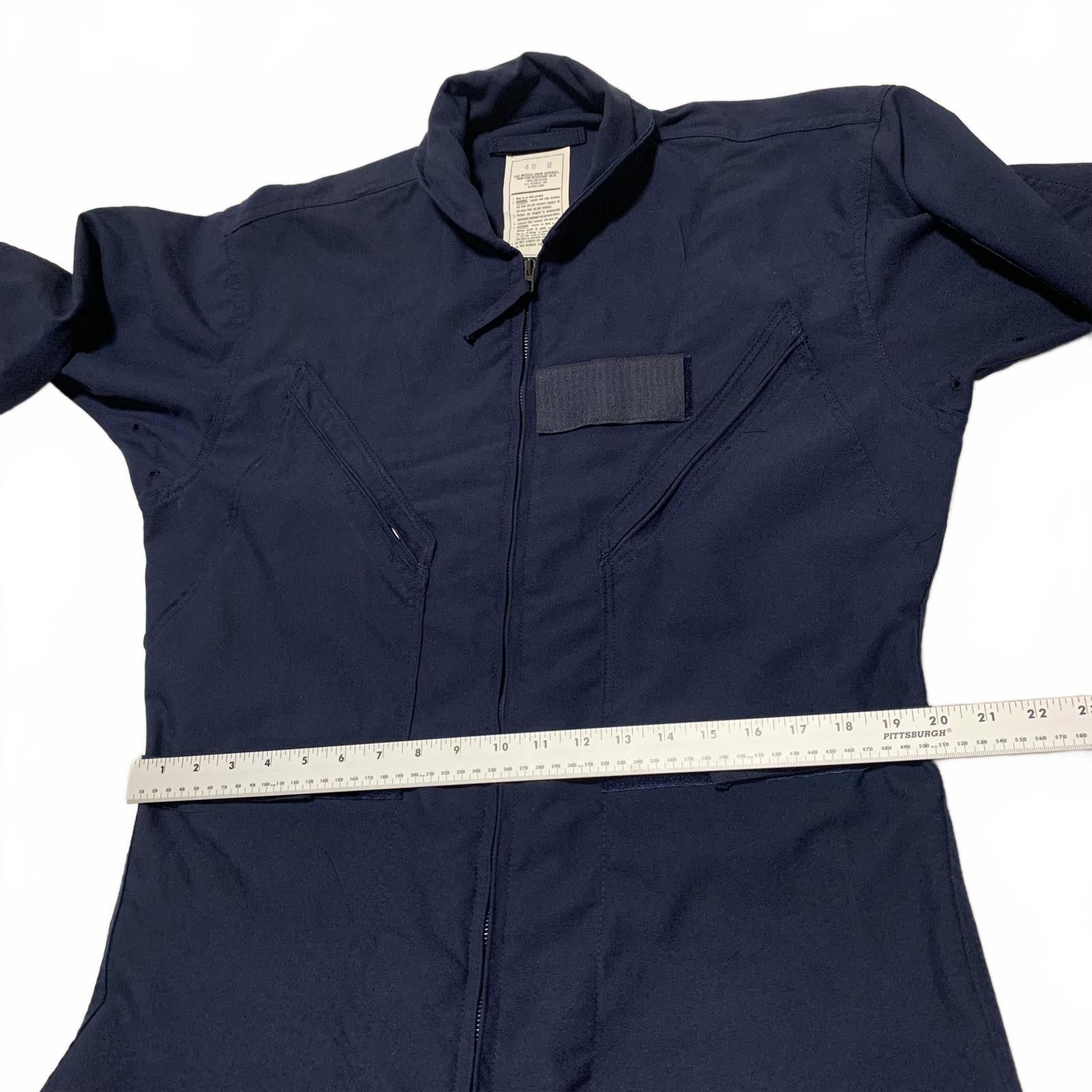 Other RJ Textiles Men's 42R Navy Blue Work Coverall Jumpsuit Size US 42 / EU 58 - 10 Thumbnail