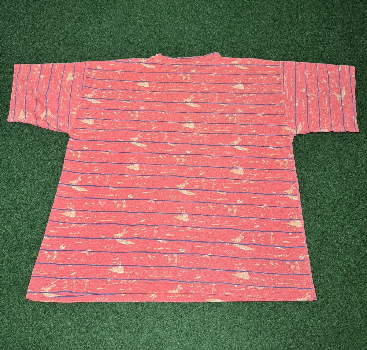 Vintage Vintage 90s Sandwear Beach Surfer Hip Hop Boxy XL T Shirt Size US XL / EU 56 / 4 - 3 Thumbnail