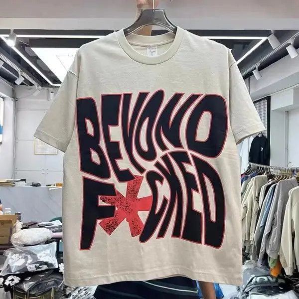 VIBE Abstract Lettering Printed Shirt Size US L / EU 52-54 / 3 - 1 Thumbnail
