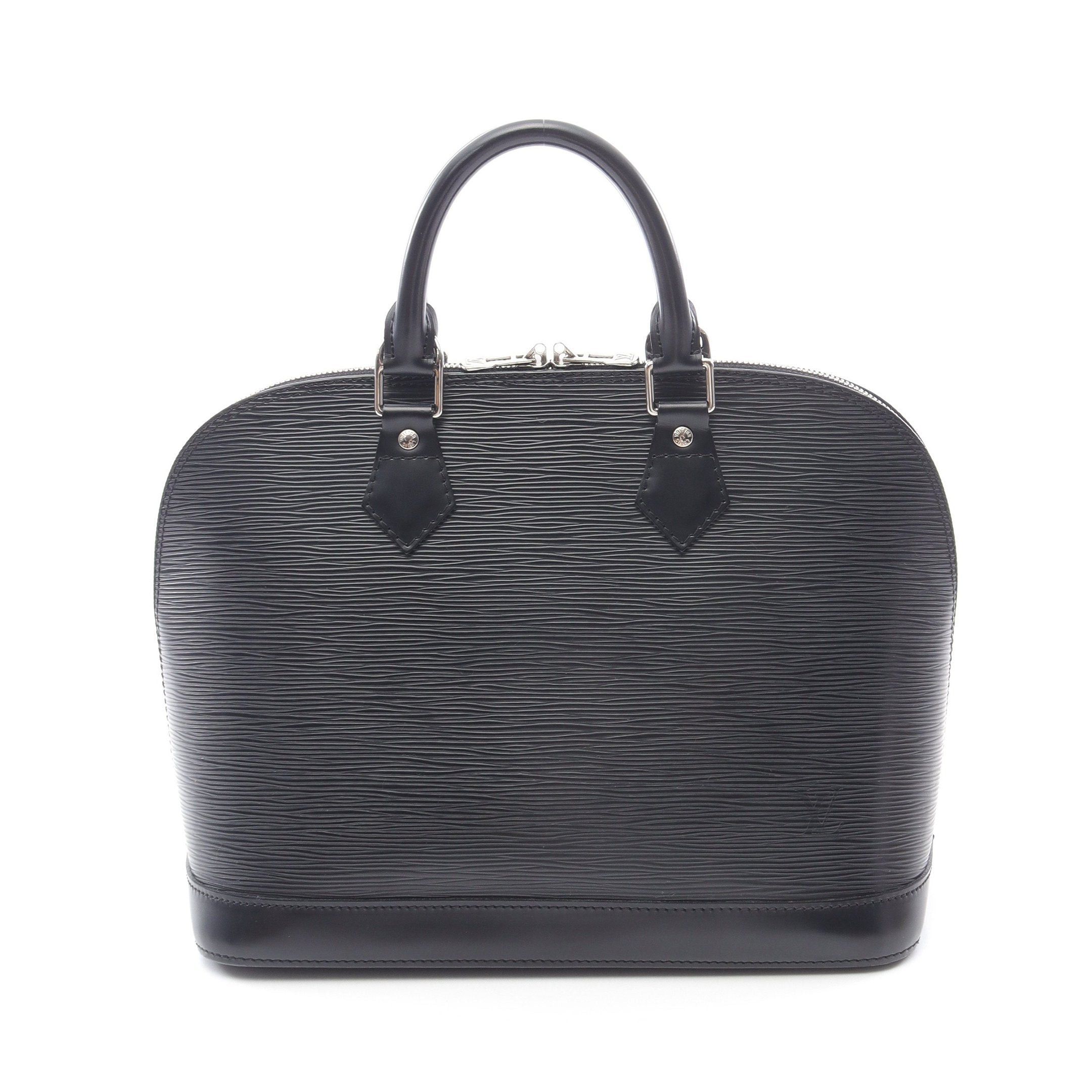 Louis Vuitton Louis Vuitton Alma Pm Epi Noir Handbag Leather Black Size ONE SIZE - 1 Thumbnail