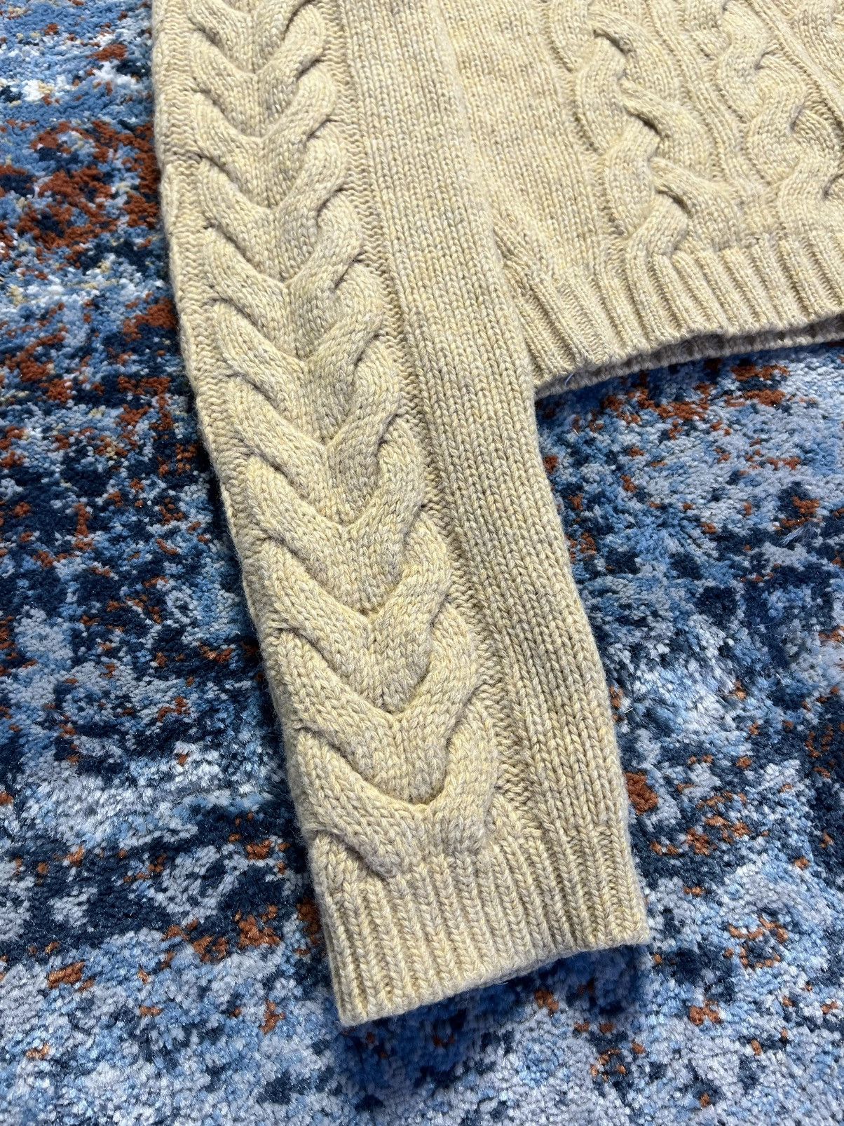 Chloe × See by Chloe Vintage y2k See by Chloe cable knit sweater cropped fit Size M / US 6-8 / IT 42-44 - 11 Thumbnail