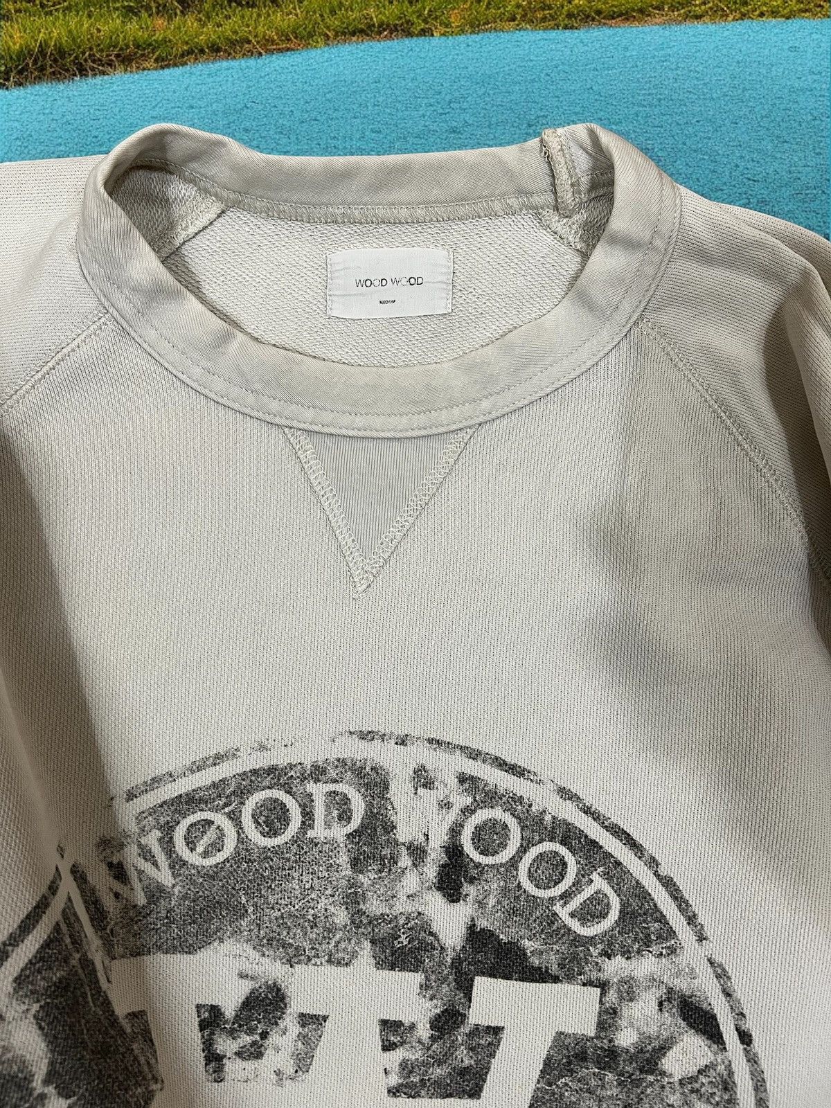 Wood Wood Wood Wood beige crewneck size L Size US L / EU 52-54 / 3 - 5 Thumbnail