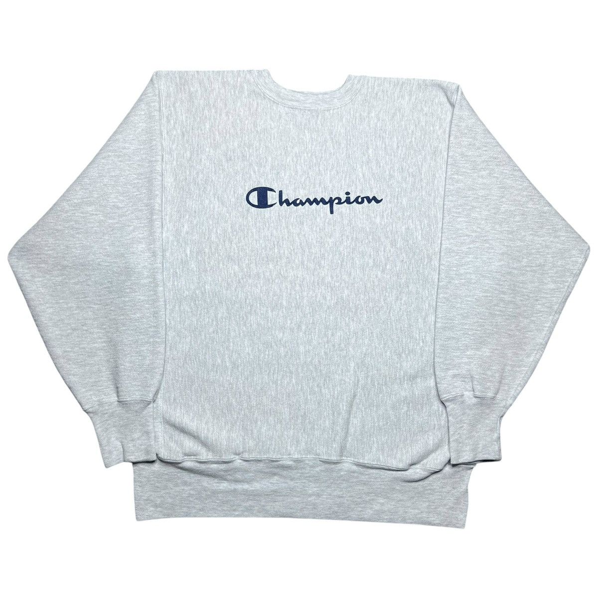 Champion × Vintage Vtg 2000s Champion Spell Out Logo Reverse Weave Sweatshirt Size US XL / EU 56 / 4 - 1 Thumbnail