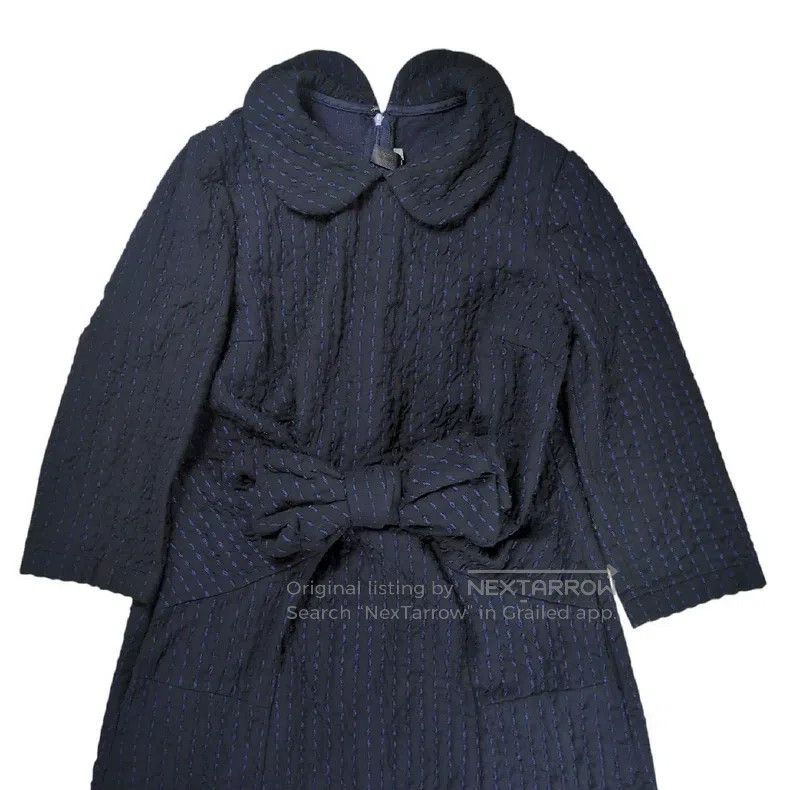 Comme des Garcons Comme Des Garcons size S Bow-decorated round neck dress Size S / US 4 / IT 40 - 3 Thumbnail