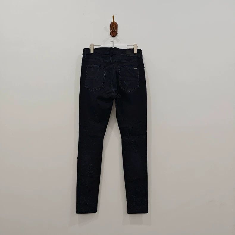 Amiri Amiri black destroyed jeans Size US 33 - 2 Thumbnail
