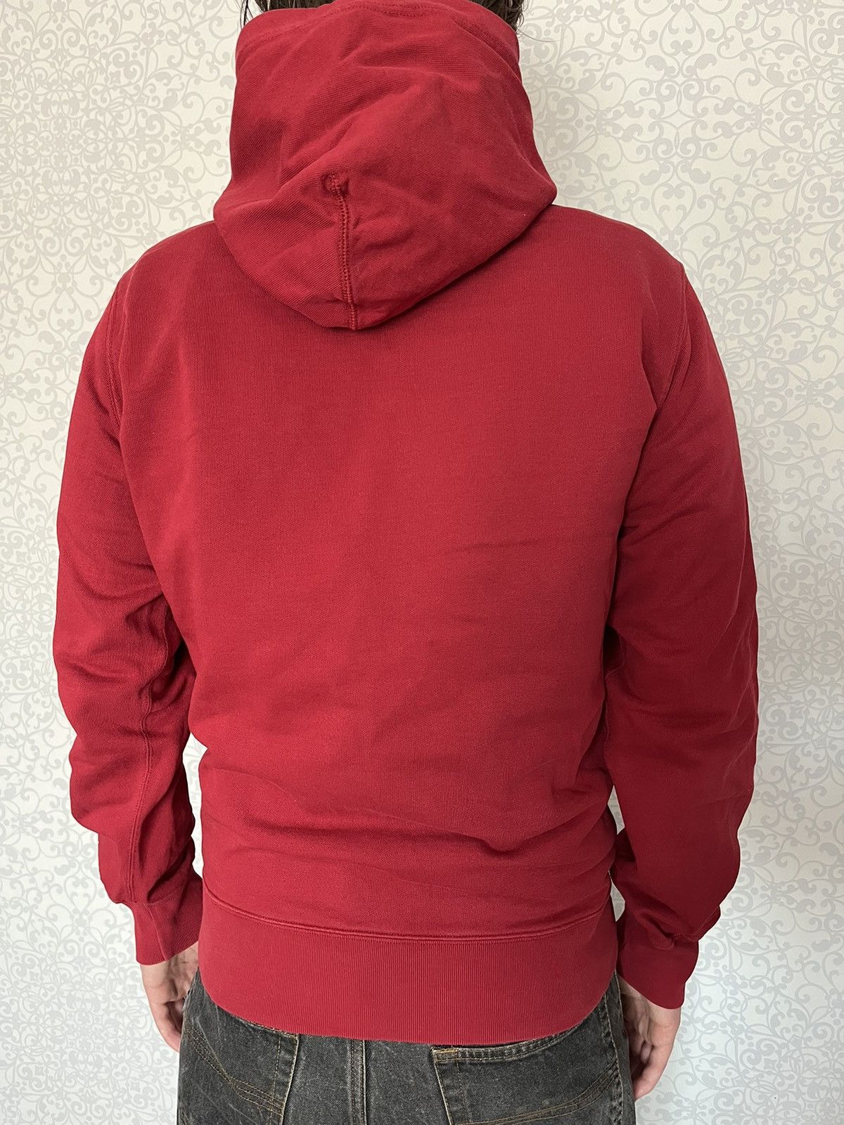 Designer × Diesel Diesel Lost In Focus Men Red Longsleeve Hoodie Size US L / EU 52-54 / 3 - 6 Thumbnail