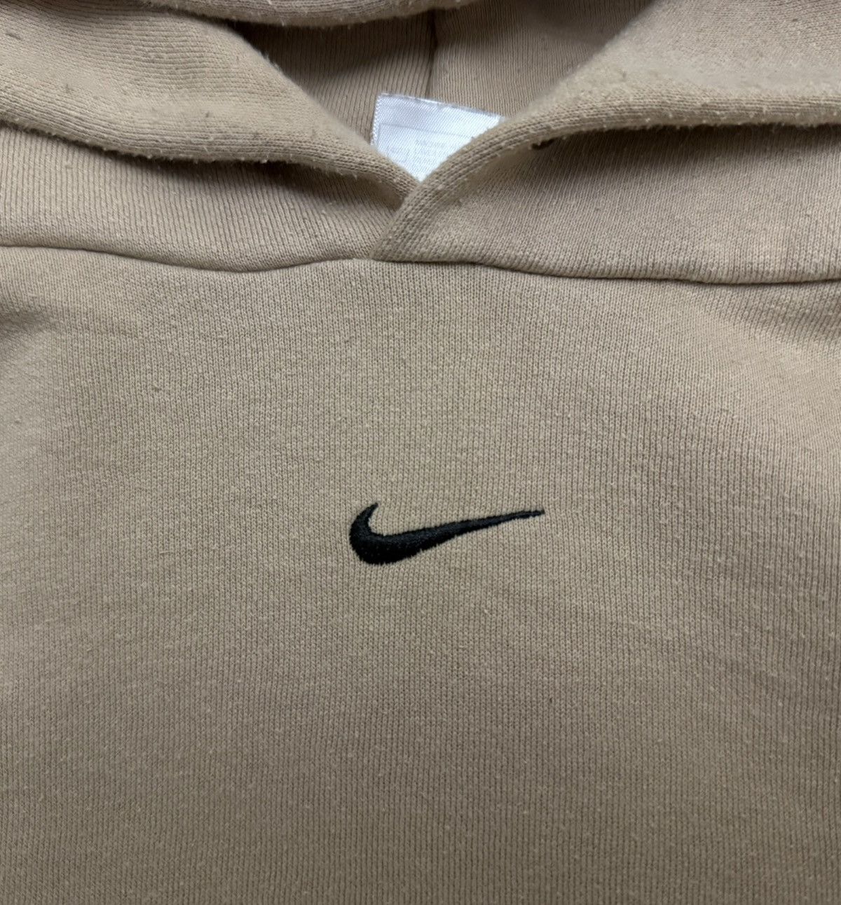 Nike LAST DROP 🚨Vintage 90s Nike Beige Centre Swoosh Travis Scott Size US L / EU 52-54 / 3 - 4 Thumbnail