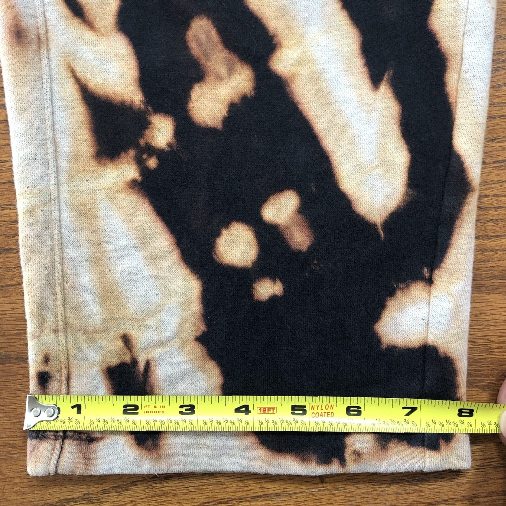Under Armour Under Armour Sweatpants Black Tie Dye Acid Wash Mens 2XL Drawstring Relaxed Tapered Pants Athletic Athleisure Size US 39 - 5 Thumbnail